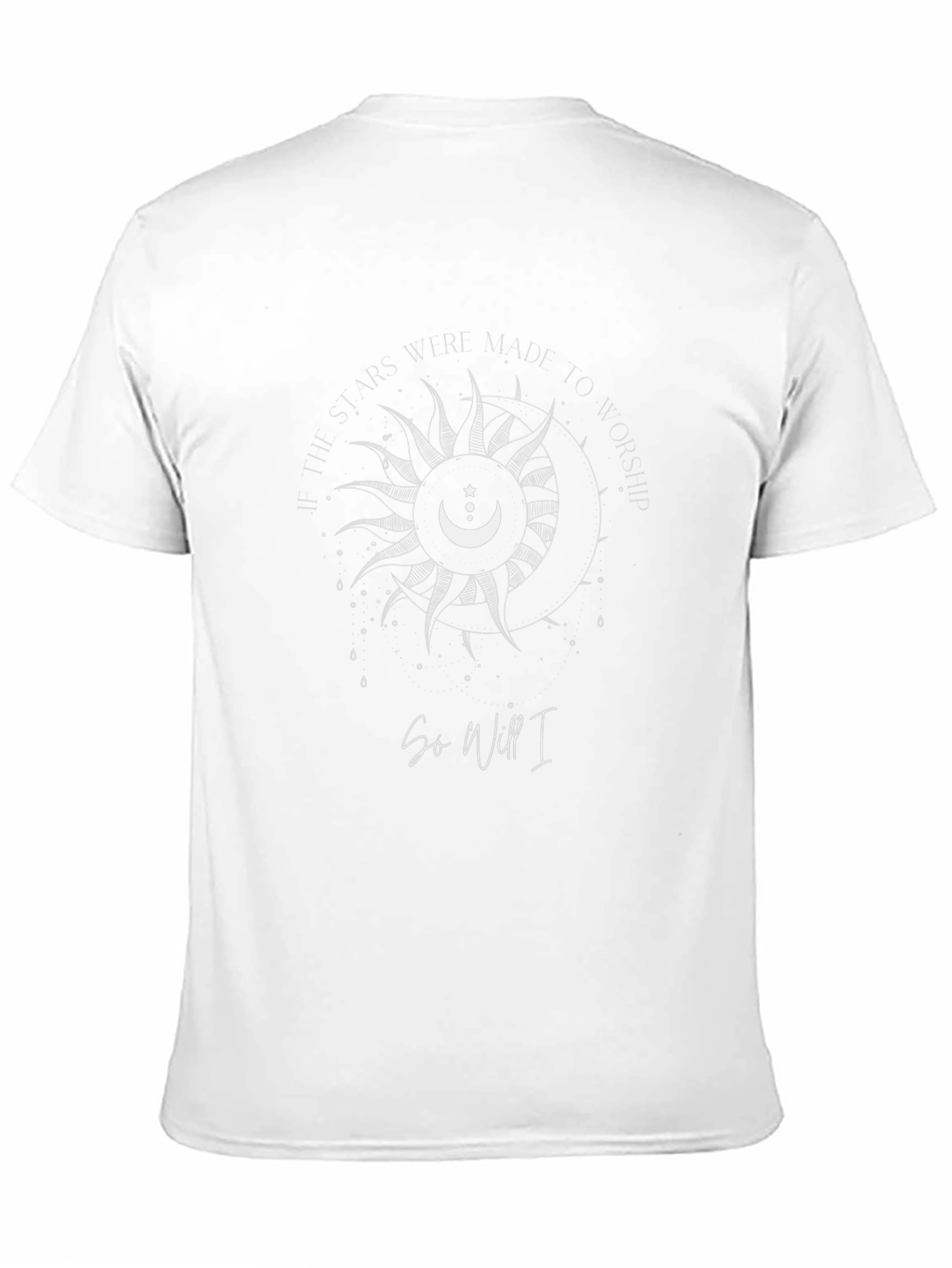 Celestial Worship Graphic Tee - Black