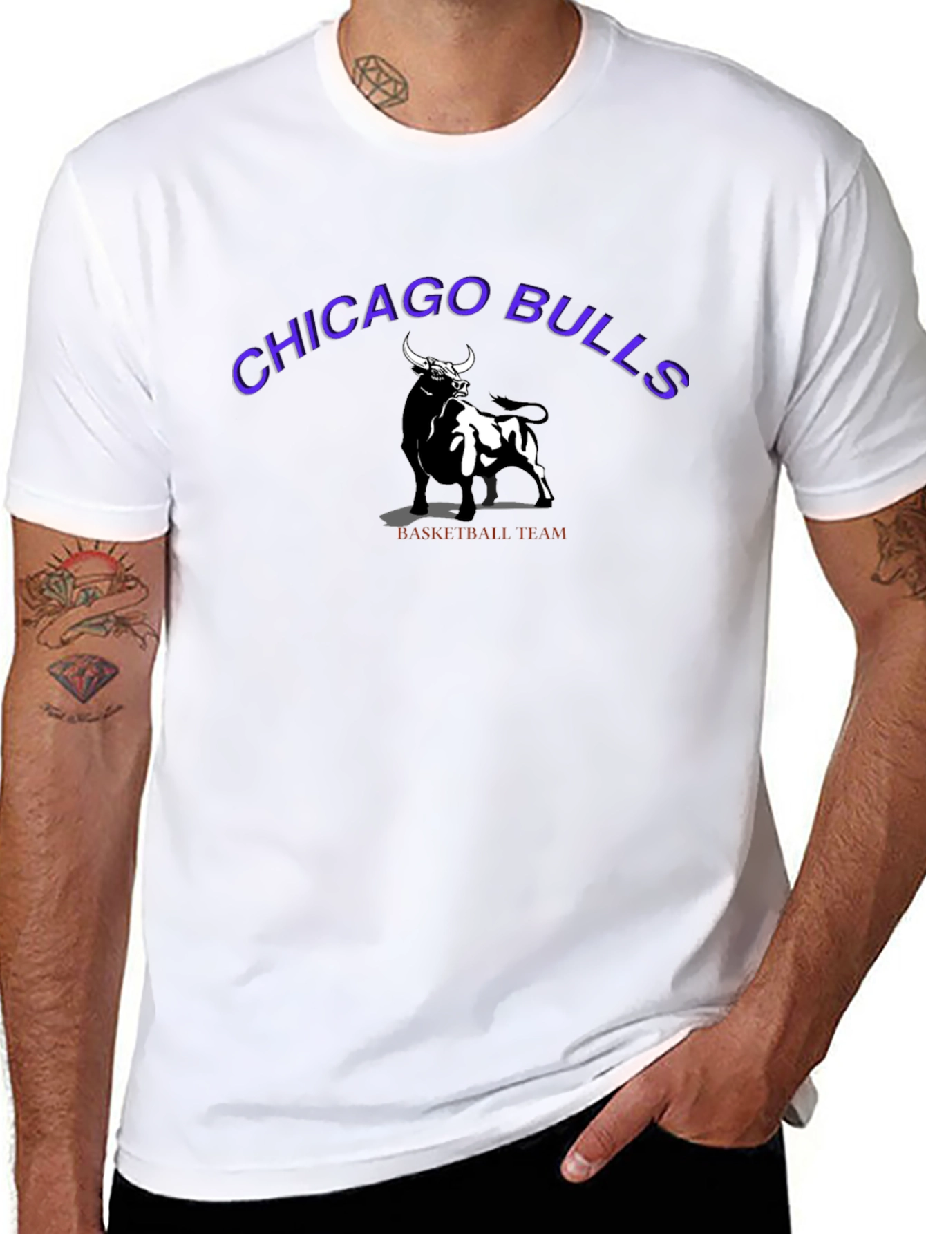 Chicago Bulls Basketball Team T-Shirt