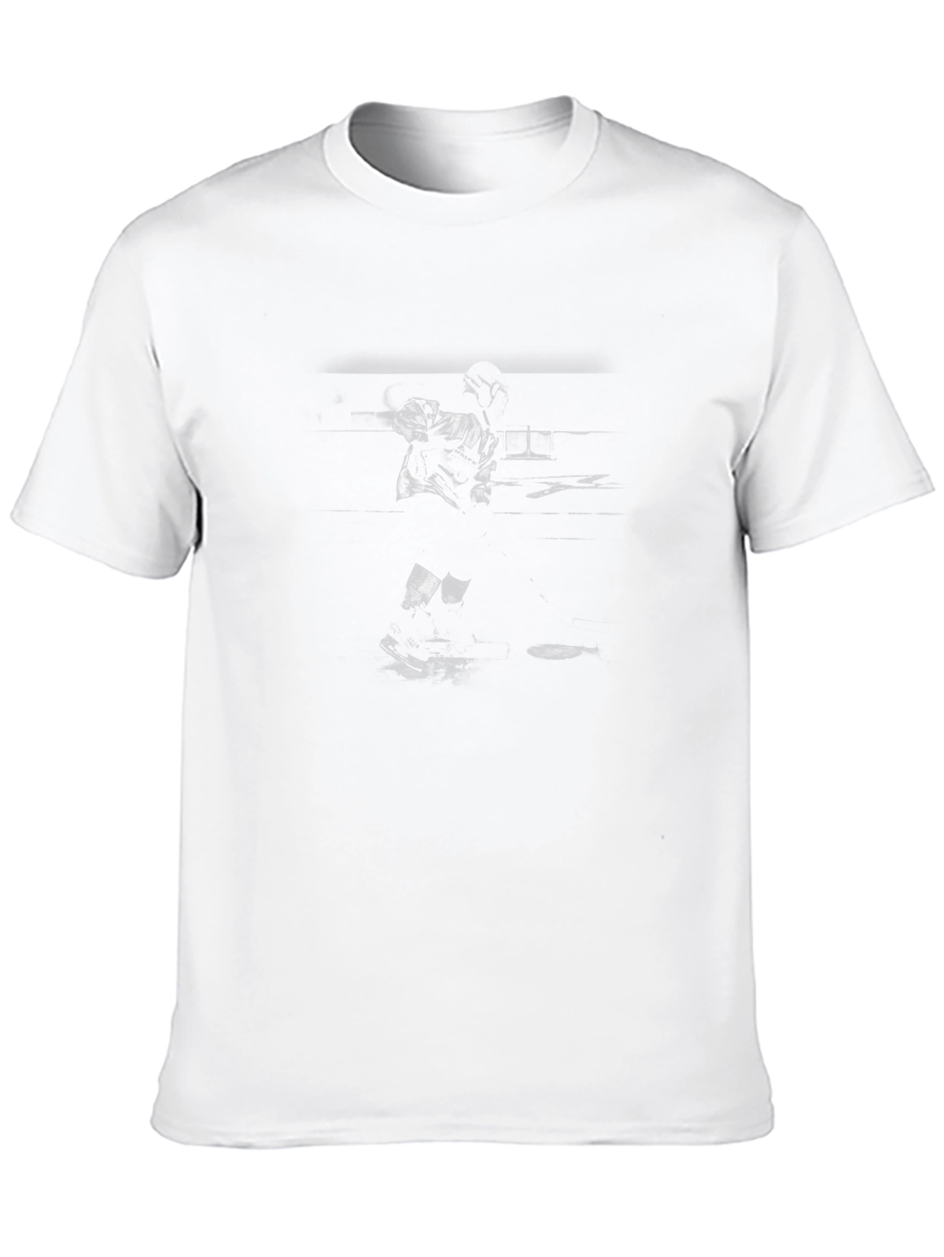 Black Graphic Tee - Retro Performer