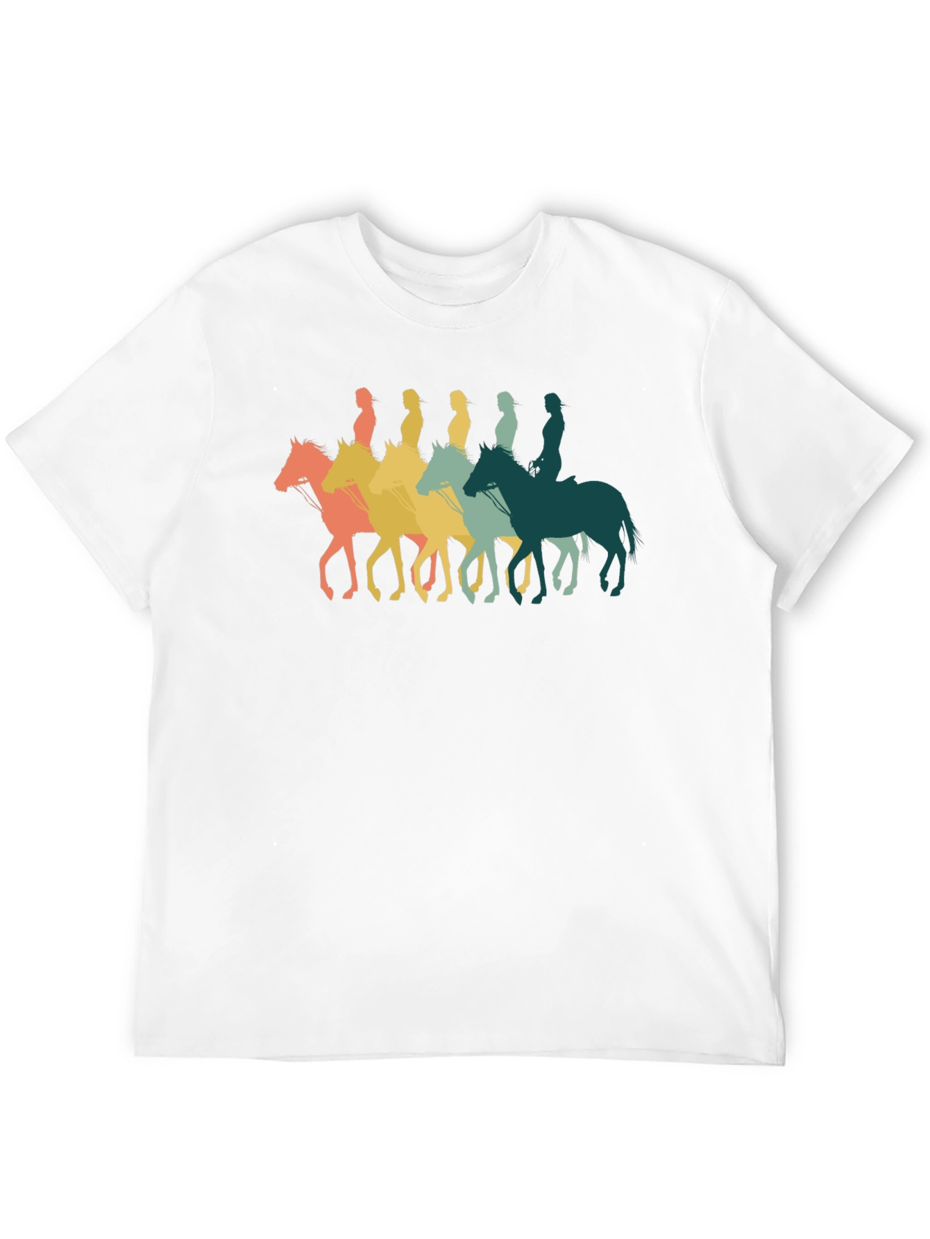Retro Horse Rider T-Shirt