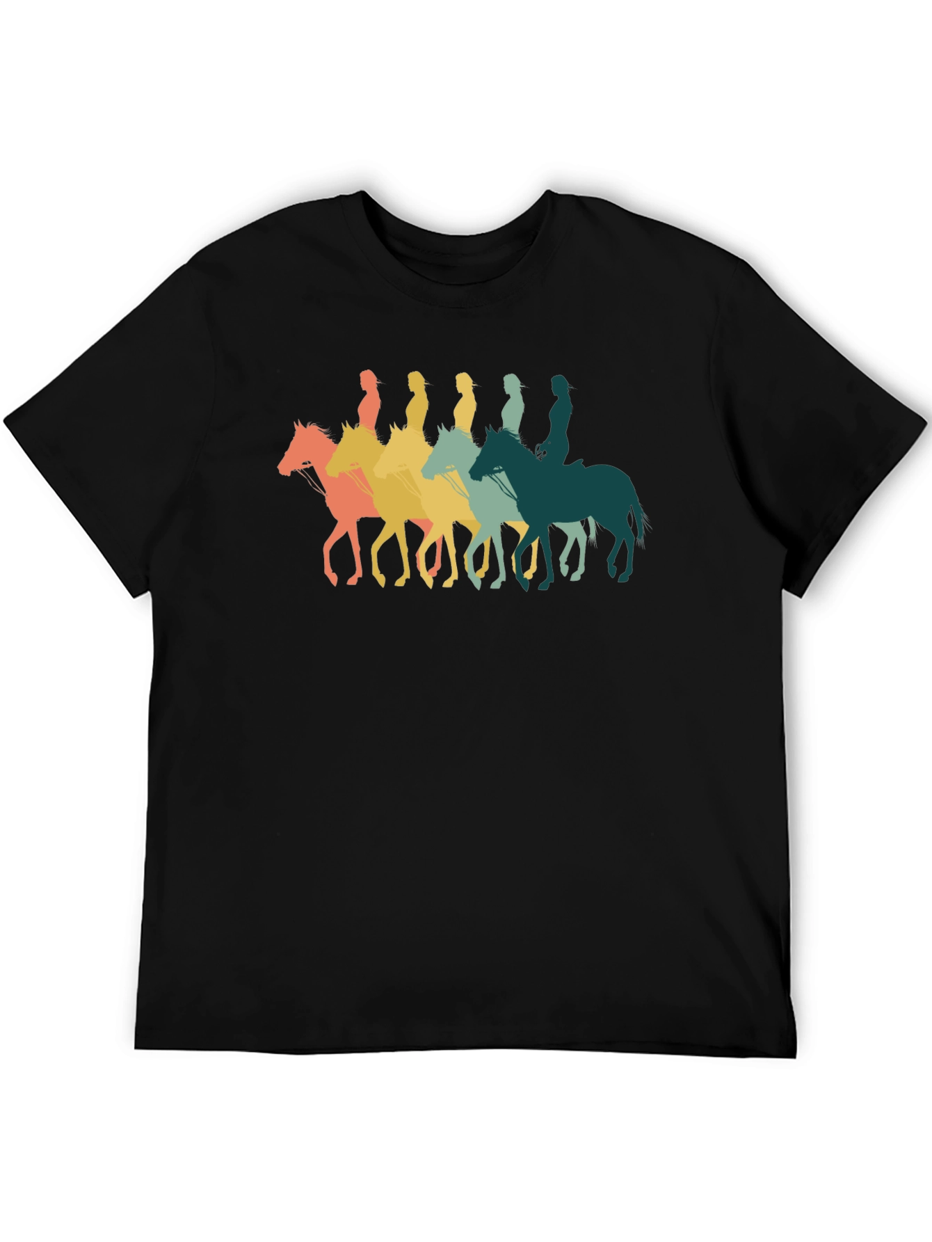 Retro Horse Rider T-Shirt