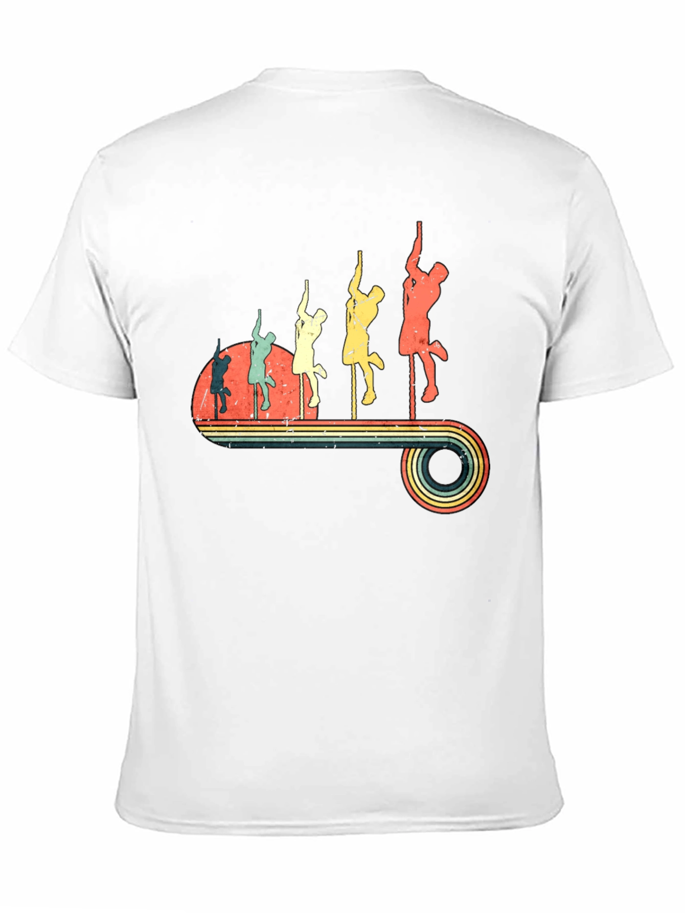 Retro Pole Dancing Evolution T-Shirt