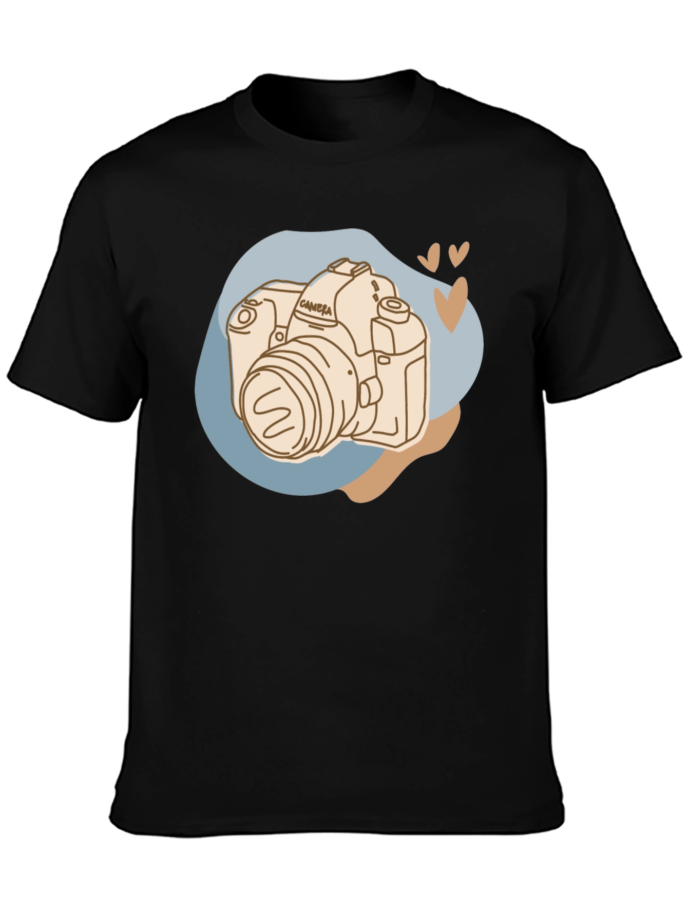 Camera Graphic Tee - Stylish Photography Lover T-Shirt