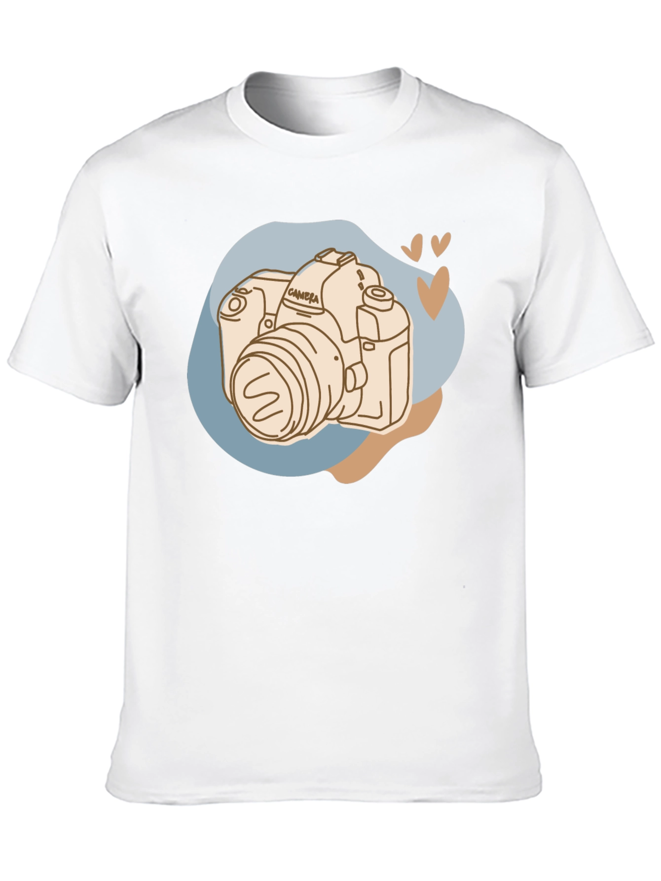 Camera Graphic Tee - Stylish Photography Lover T-Shirt