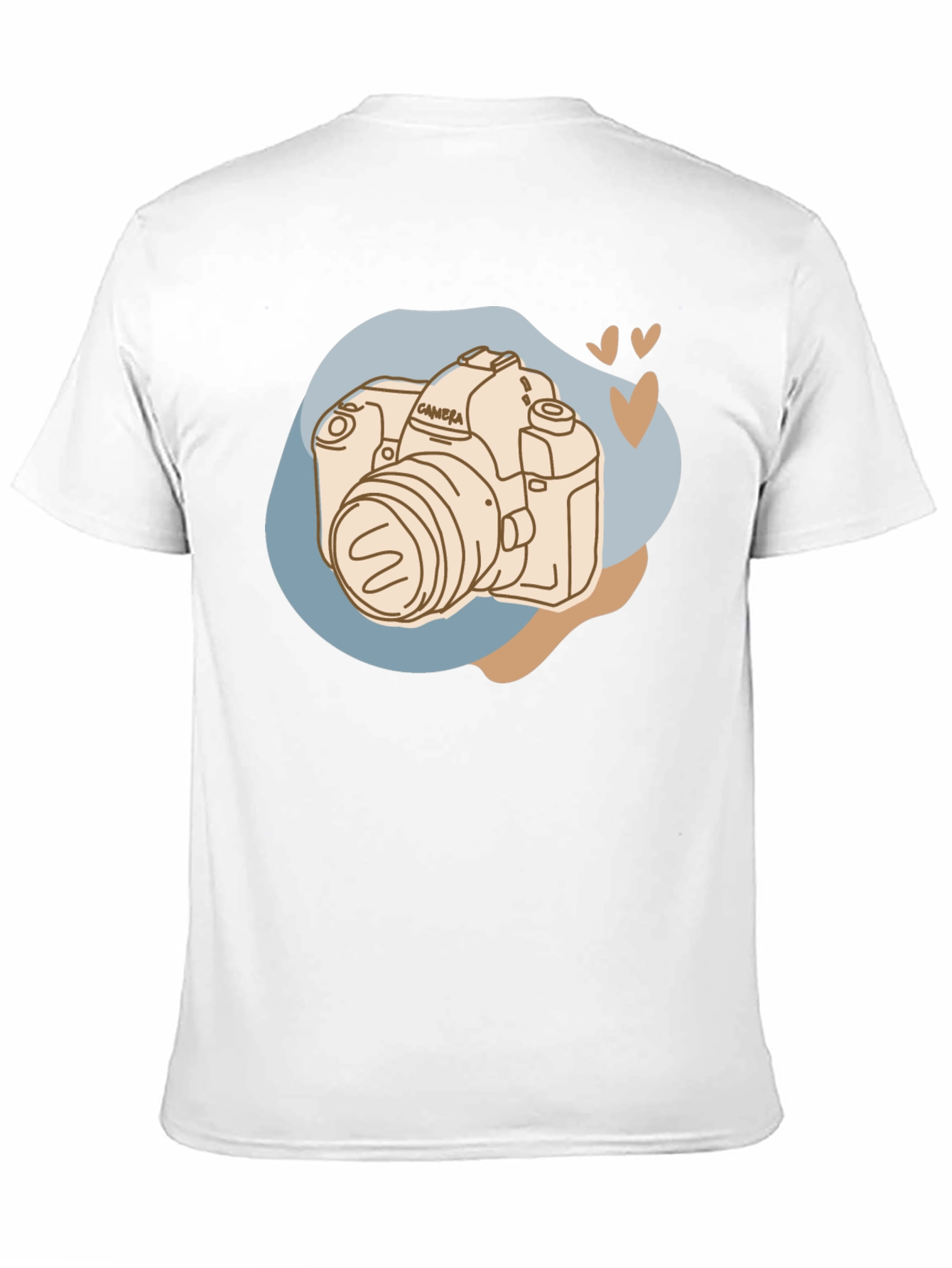 Camera Graphic Tee - Stylish Photography Lover T-Shirt