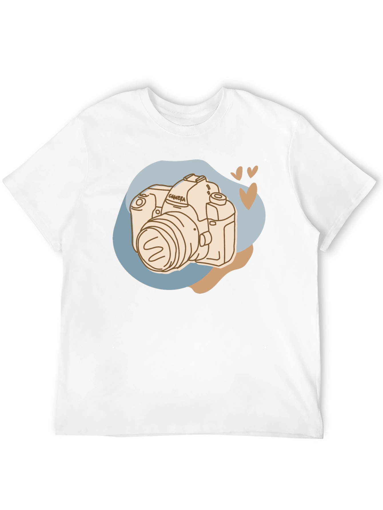 Camera Graphic Tee - Stylish Photography Lover T-Shirt