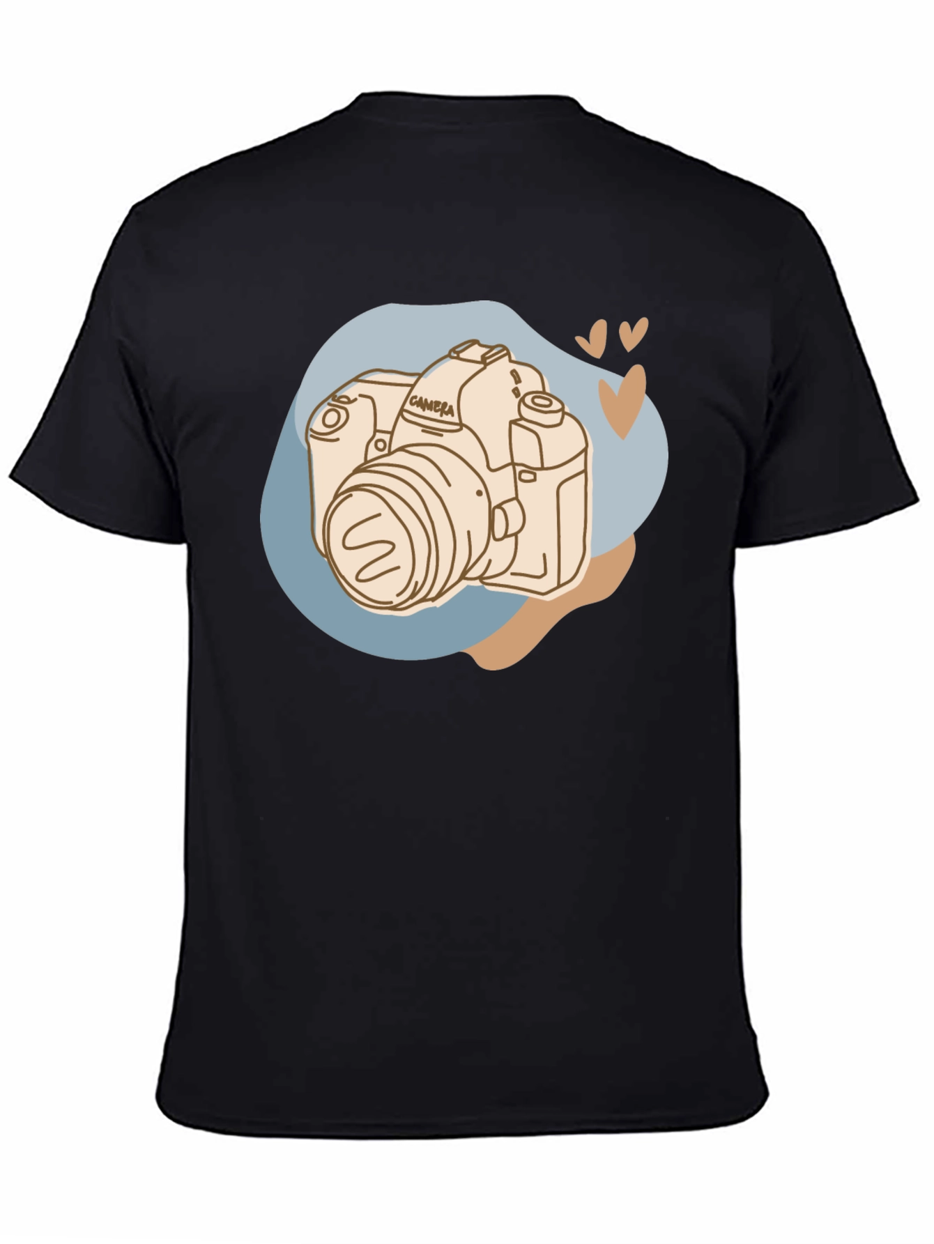 Camera Graphic Tee - Stylish Photography Lover T-Shirt