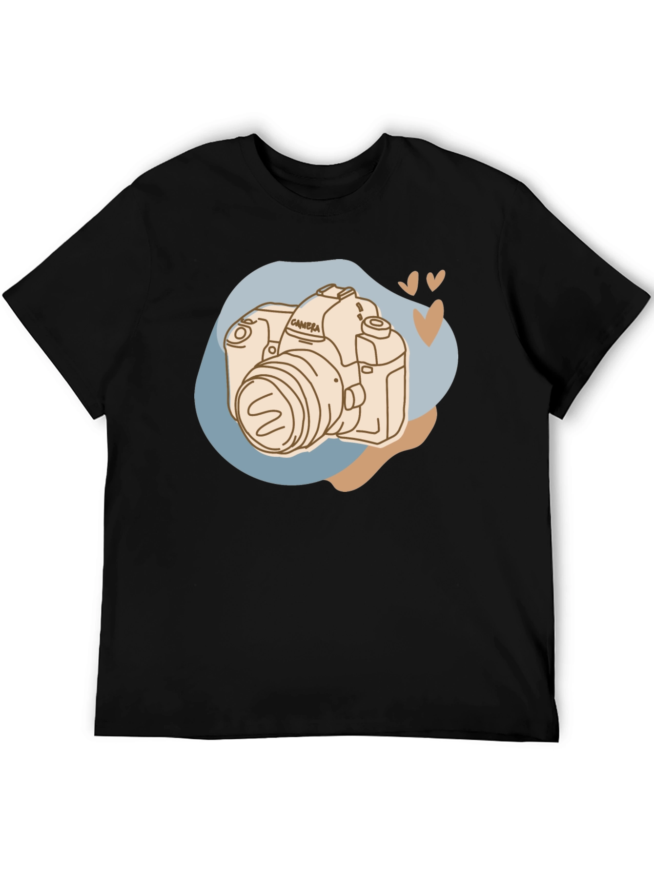 Camera Graphic Tee - Stylish Photography Lover T-Shirt