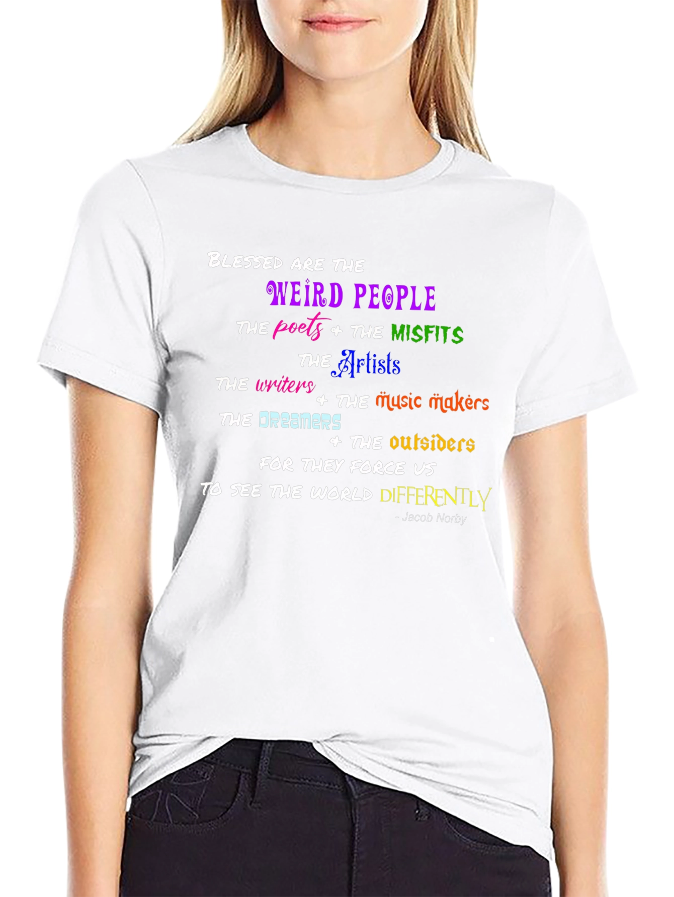 Blessed Are The Weird People T-Shirt