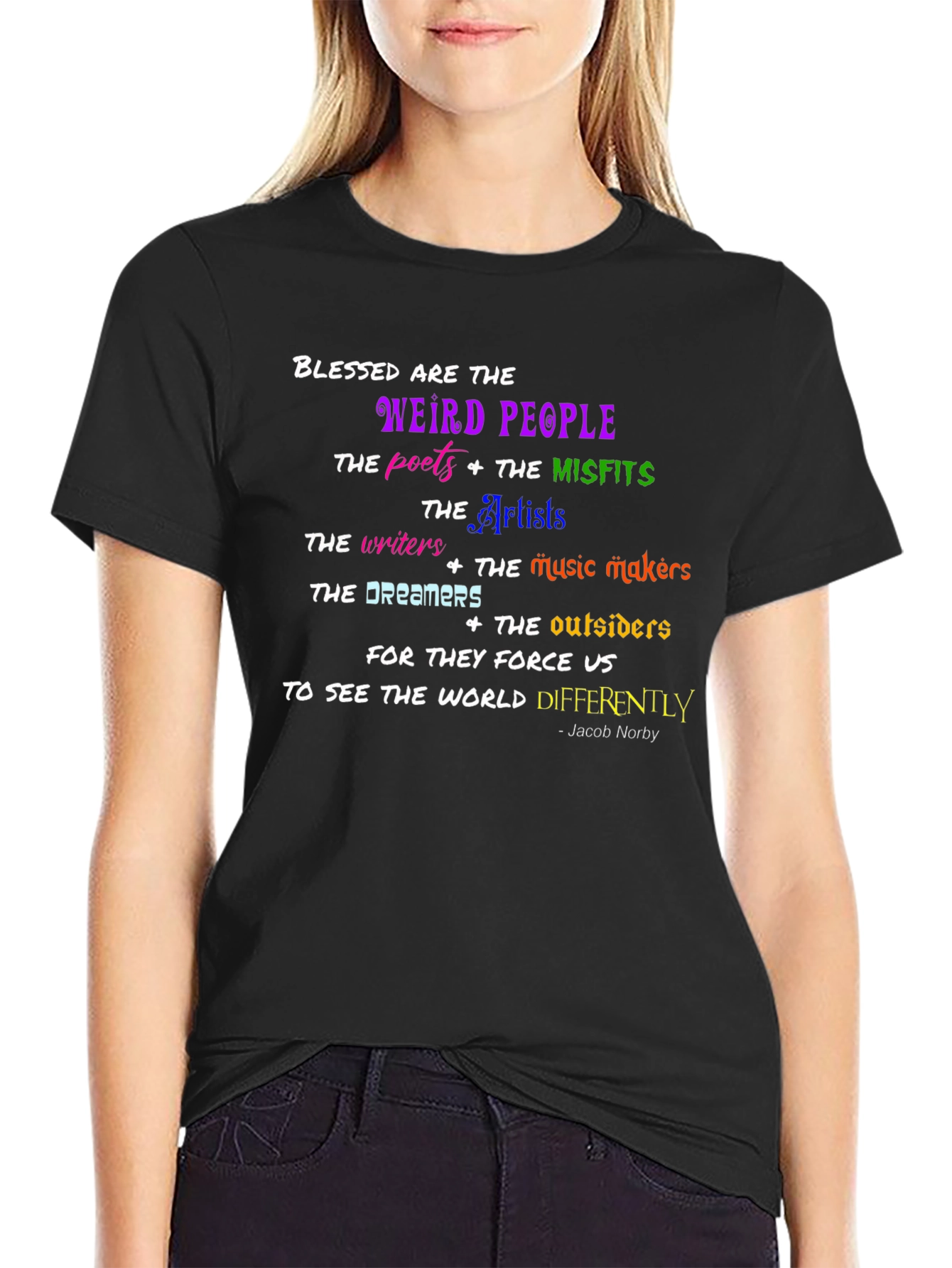 Blessed Are The Weird People T-Shirt