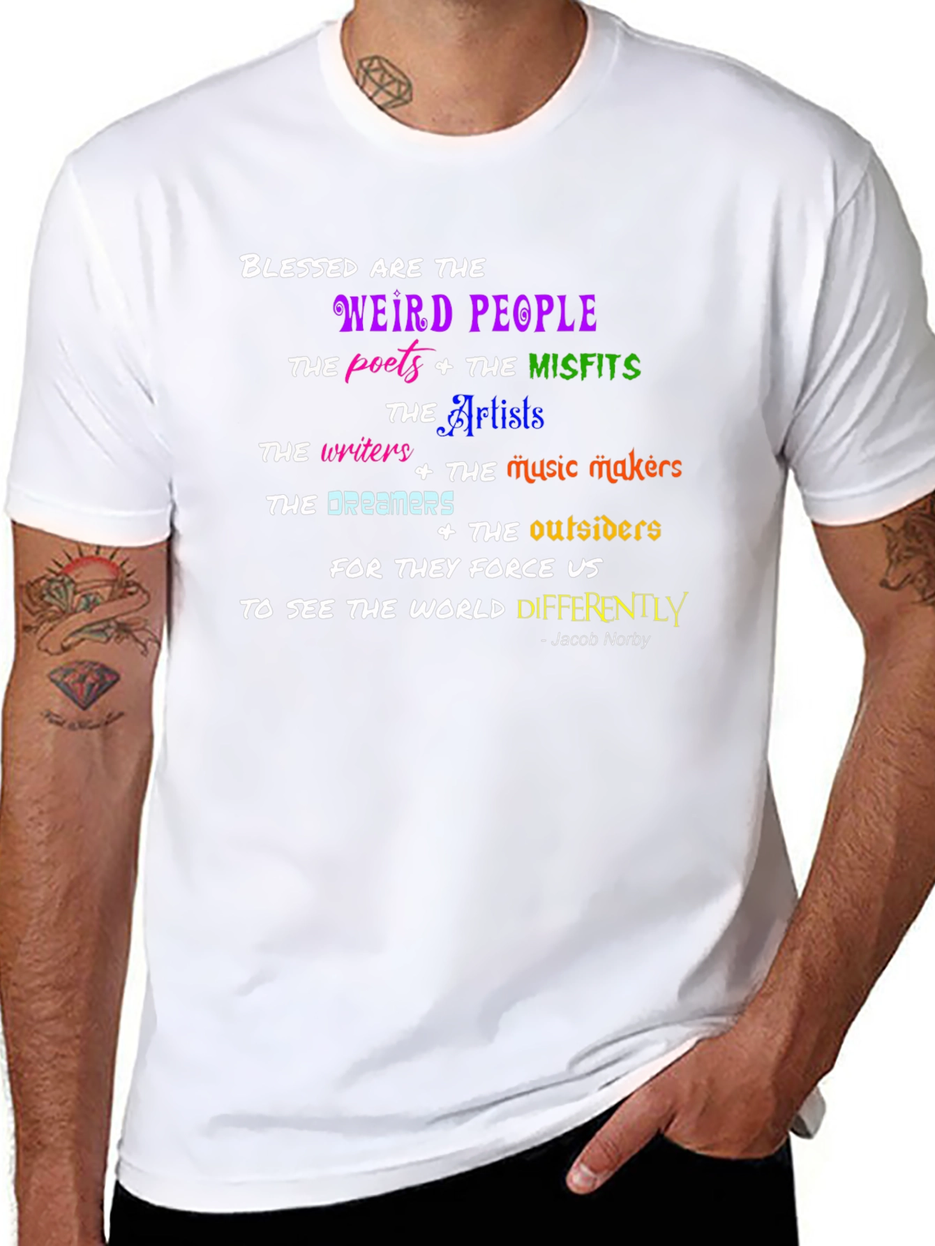 Blessed Are The Weird People T-Shirt