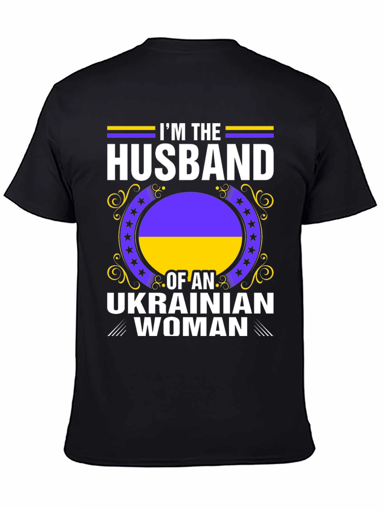 Ukrainian Womans Husband Graphic Tee