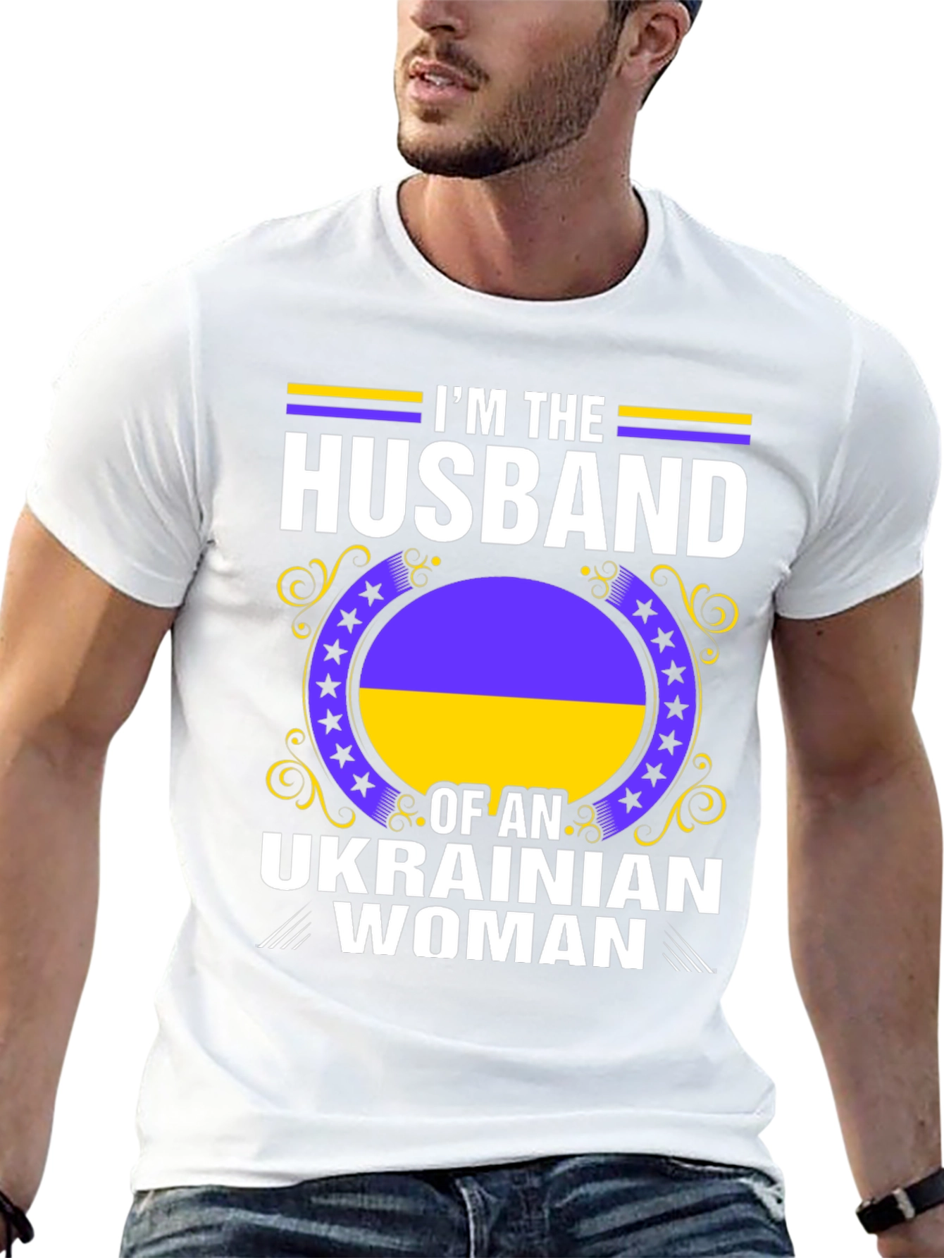 Ukrainian Womans Husband Graphic Tee