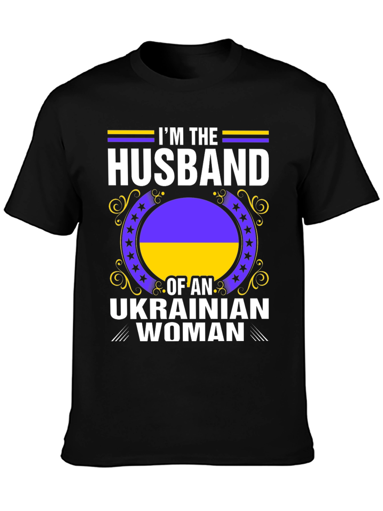 Ukrainian Womans Husband Graphic Tee