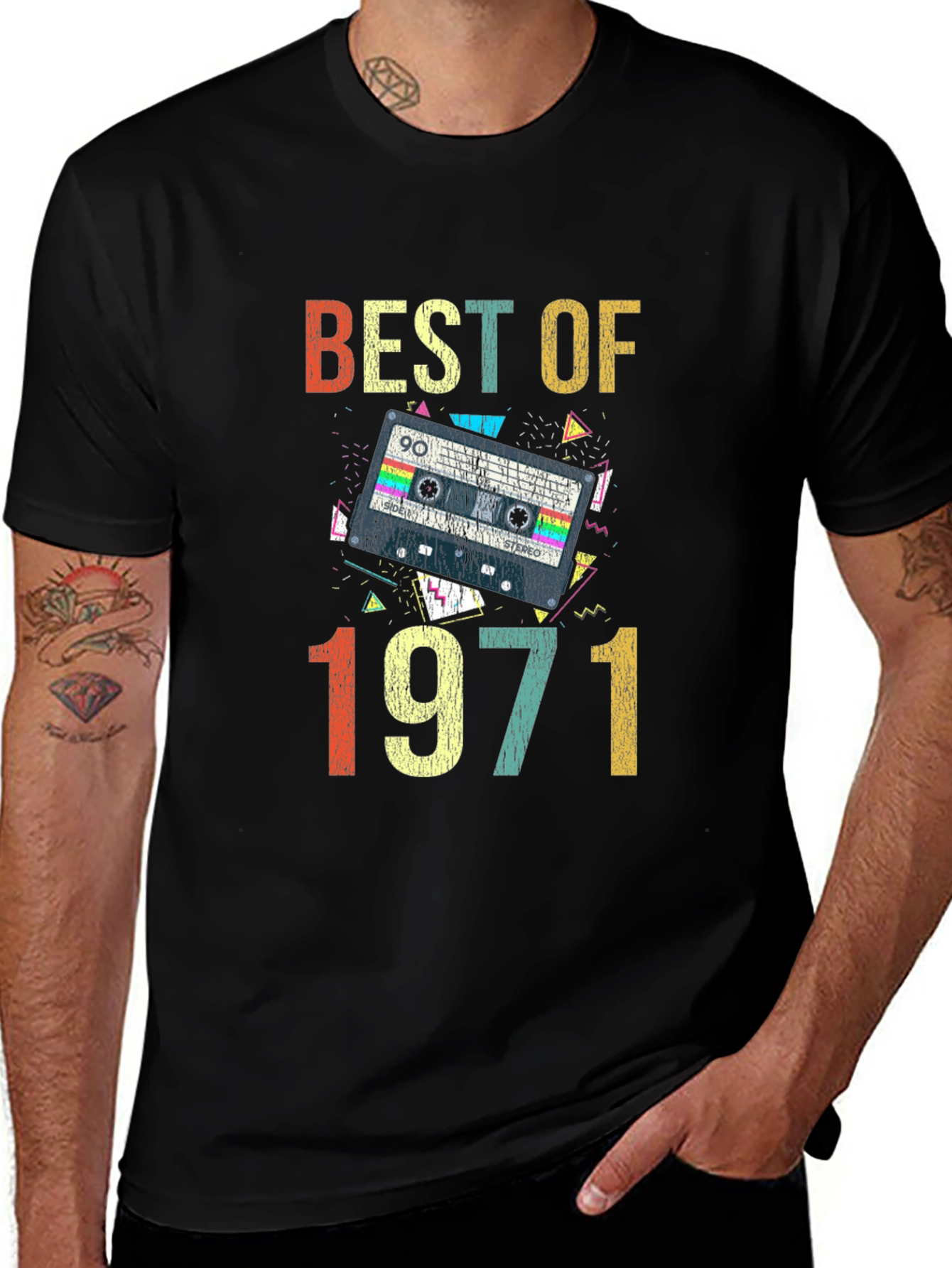 Best of 1971 Cassette Tape T-Shirt