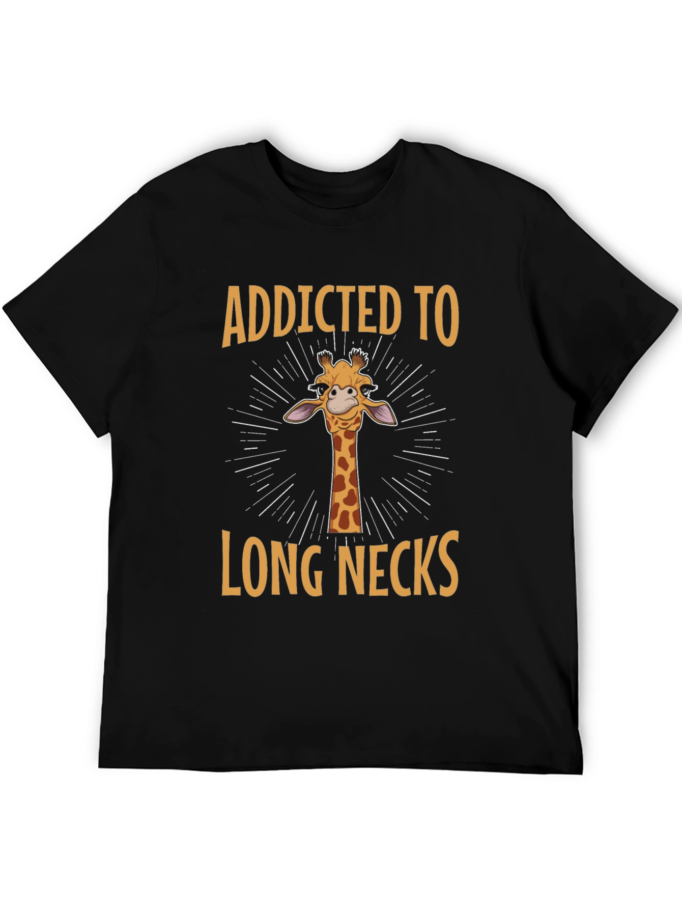 Addicted to Long Necks Giraffe T-Shirt