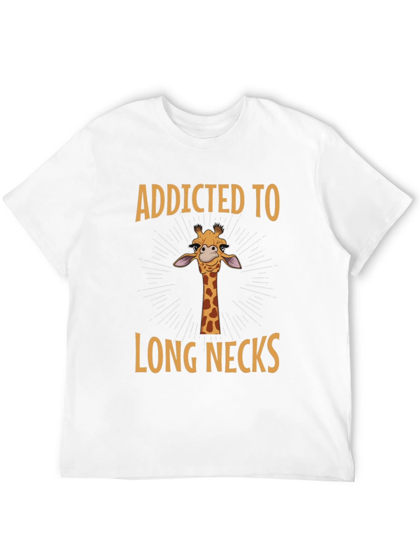 Addicted to Long Necks Giraffe T-Shirt