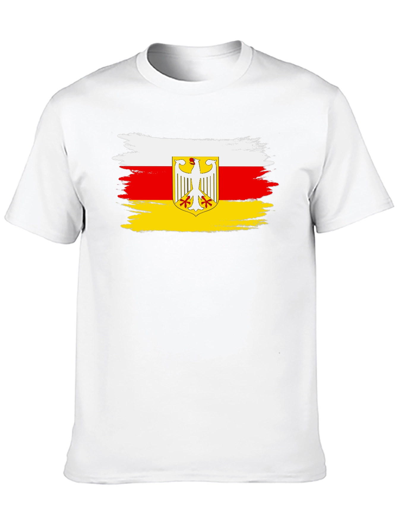 South Ossetia Flag Black T-Shirt