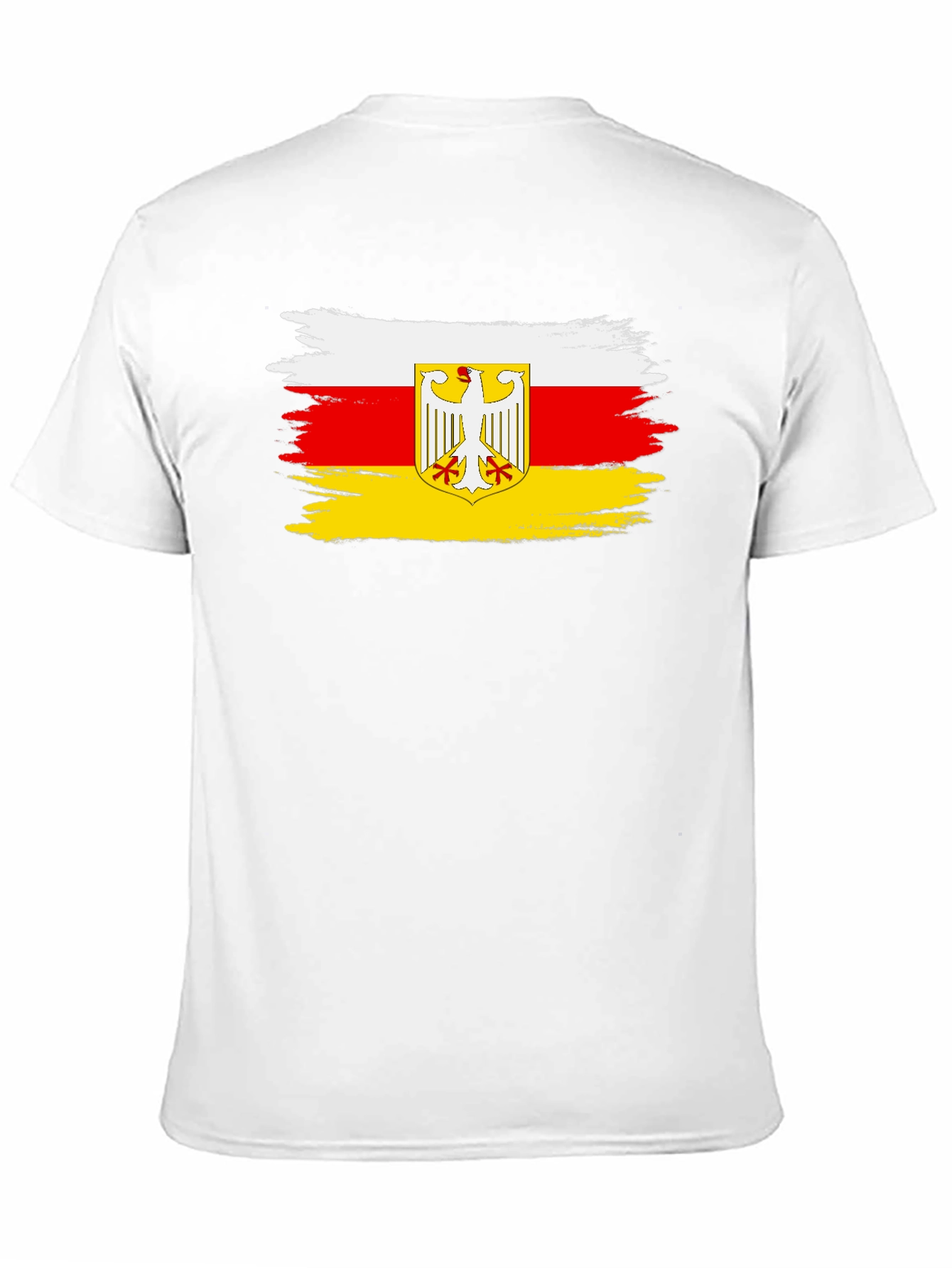 South Ossetia Flag Black T-Shirt