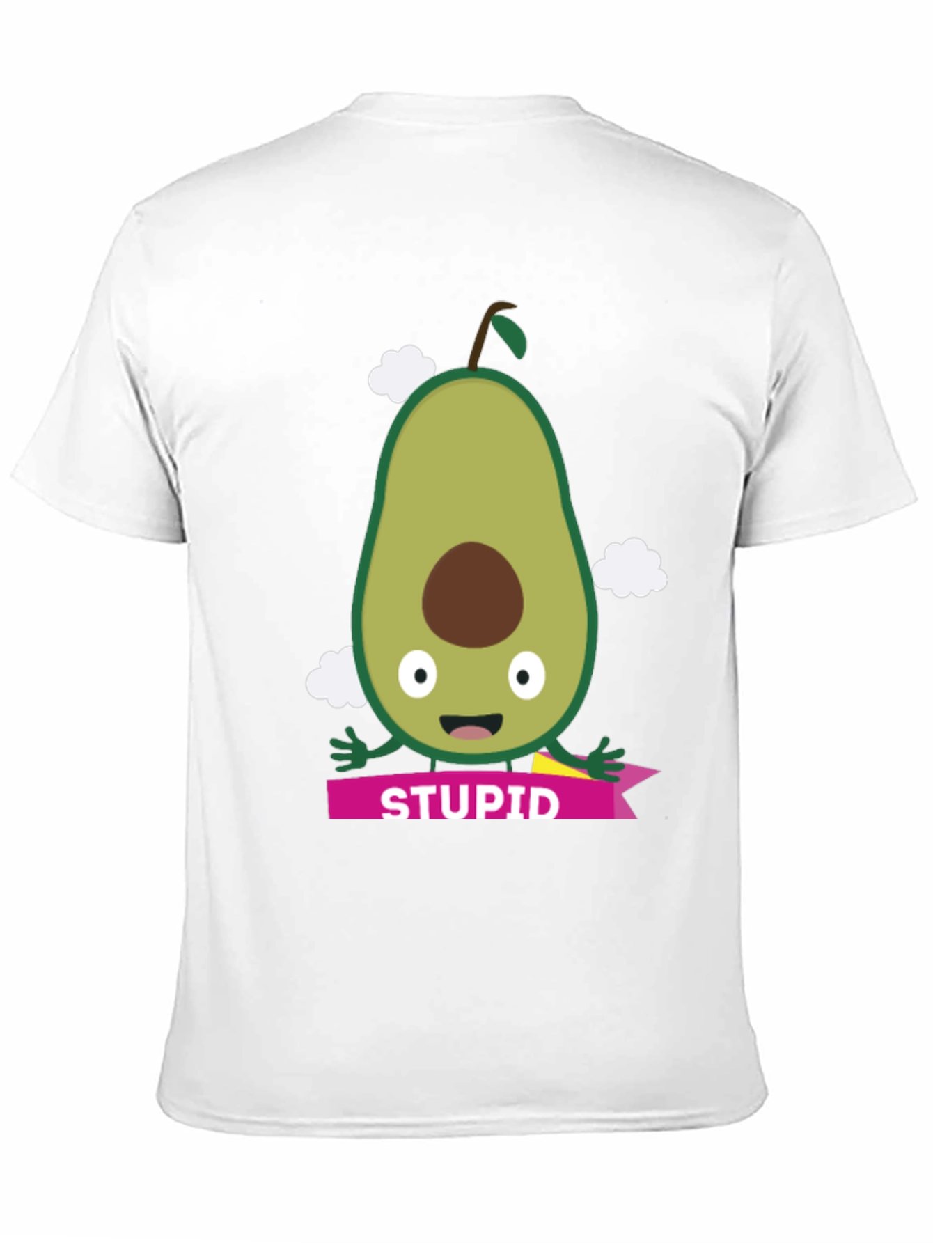 Avocado Stupid Graphic Tee - Funny Unisex T-Shirt