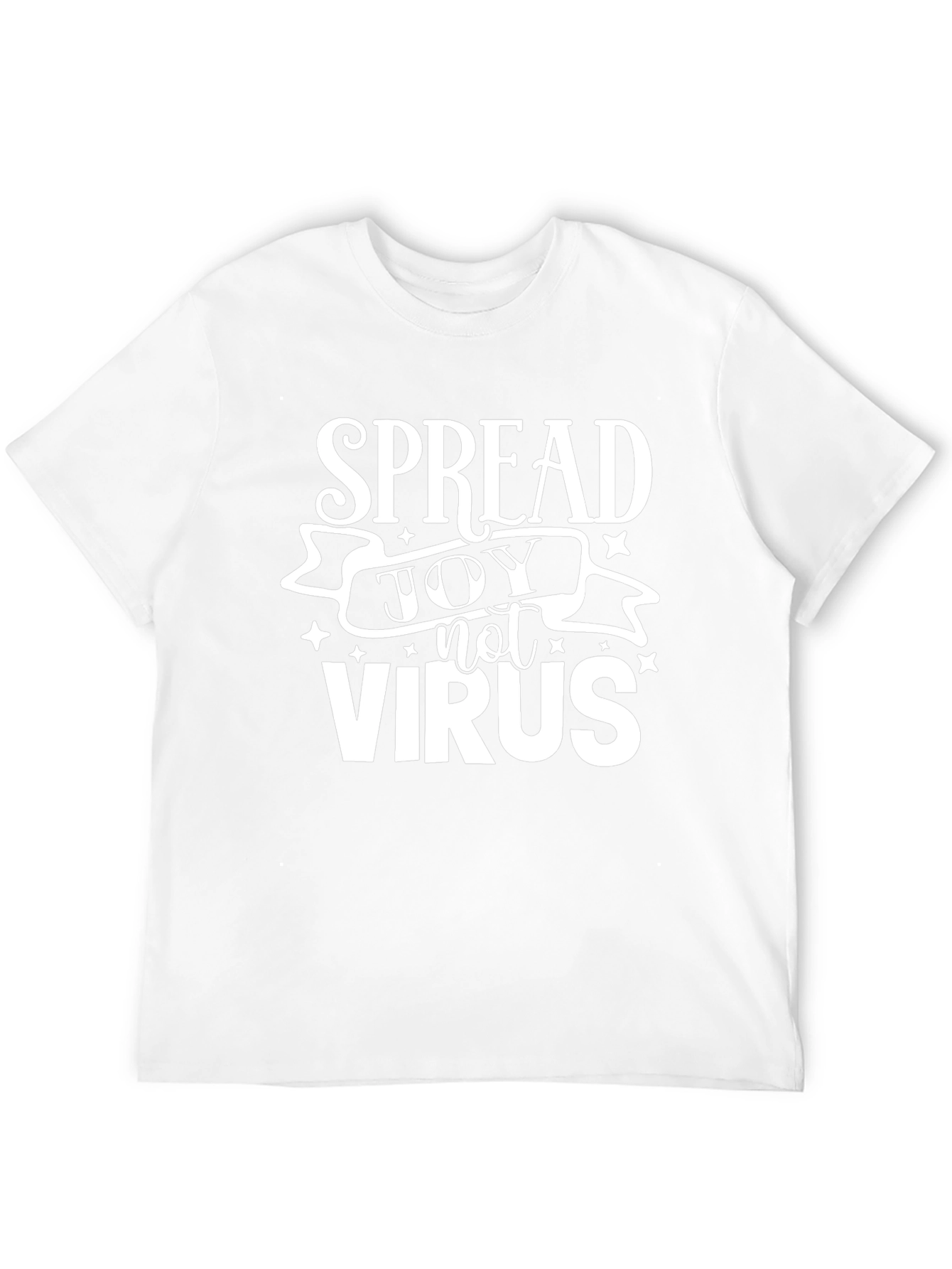 Spread Joy Not Virus Graphic Tee