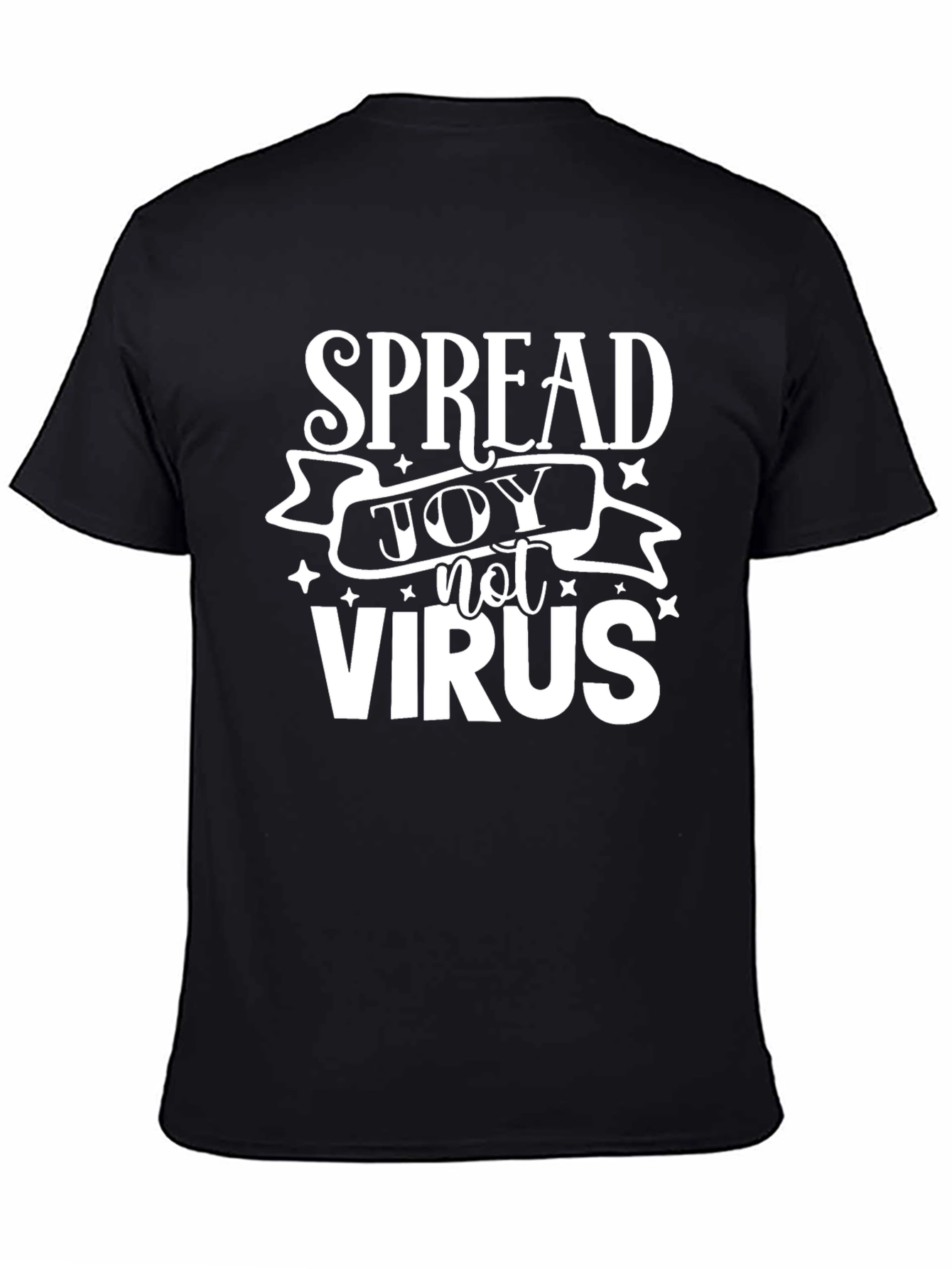 Spread Joy Not Virus Graphic Tee