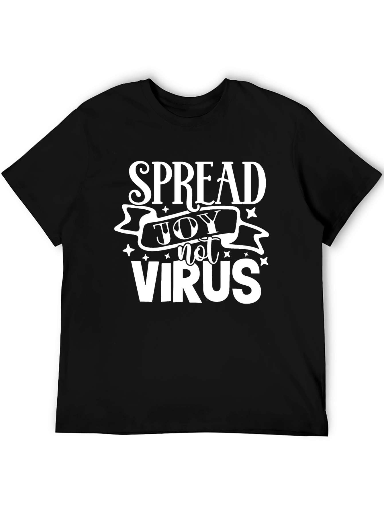 Spread Joy Not Virus Graphic Tee