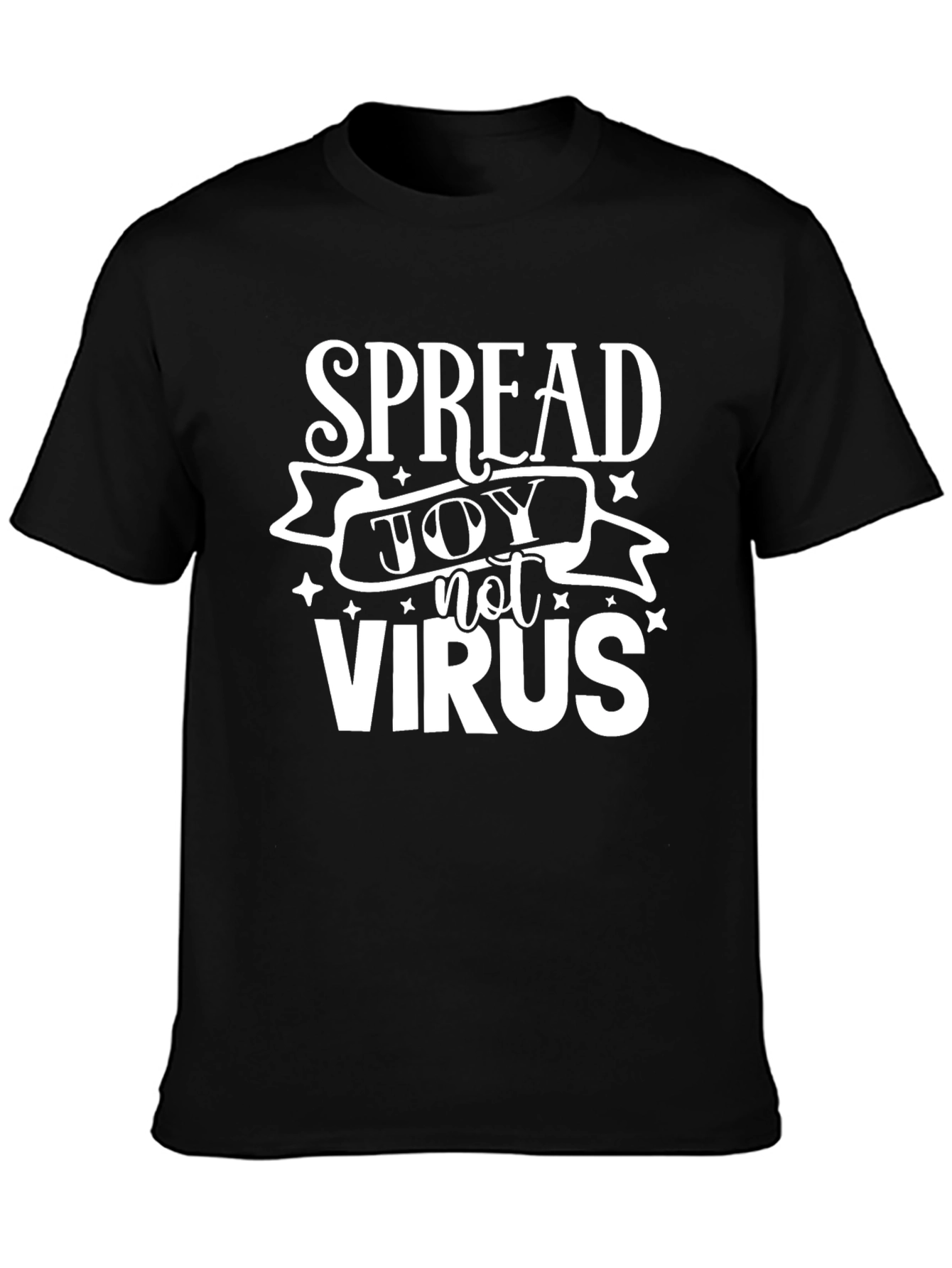 Spread Joy Not Virus Graphic Tee