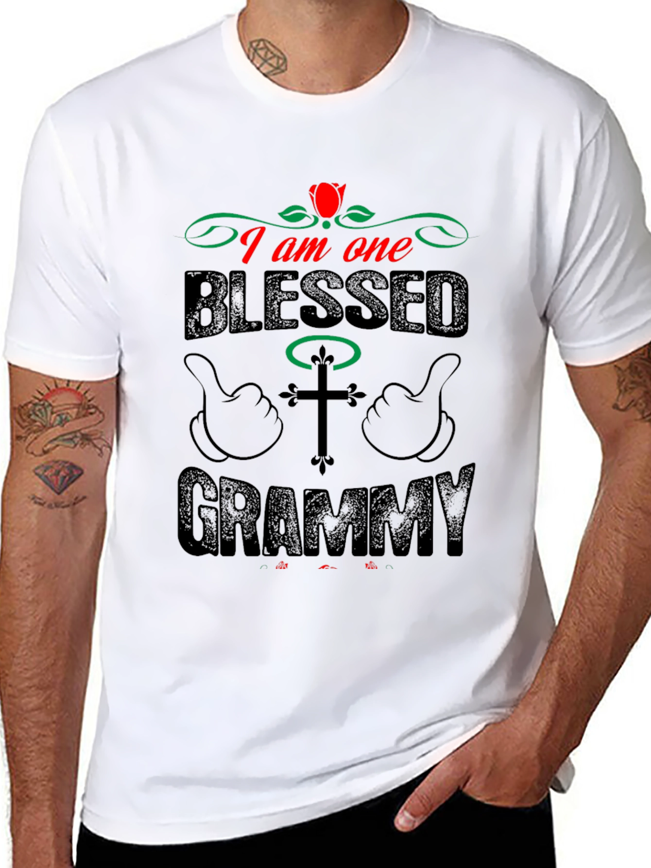 Blessed Grammy T-Shirt - Christian Apparel