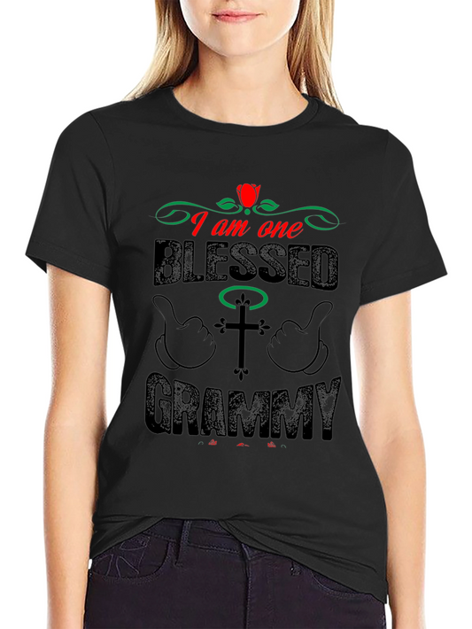 Blessed Grammy T-Shirt - Christian Apparel