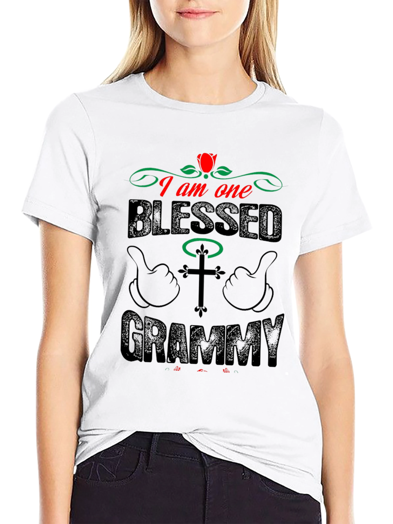 Blessed Grammy T-Shirt - Christian Apparel