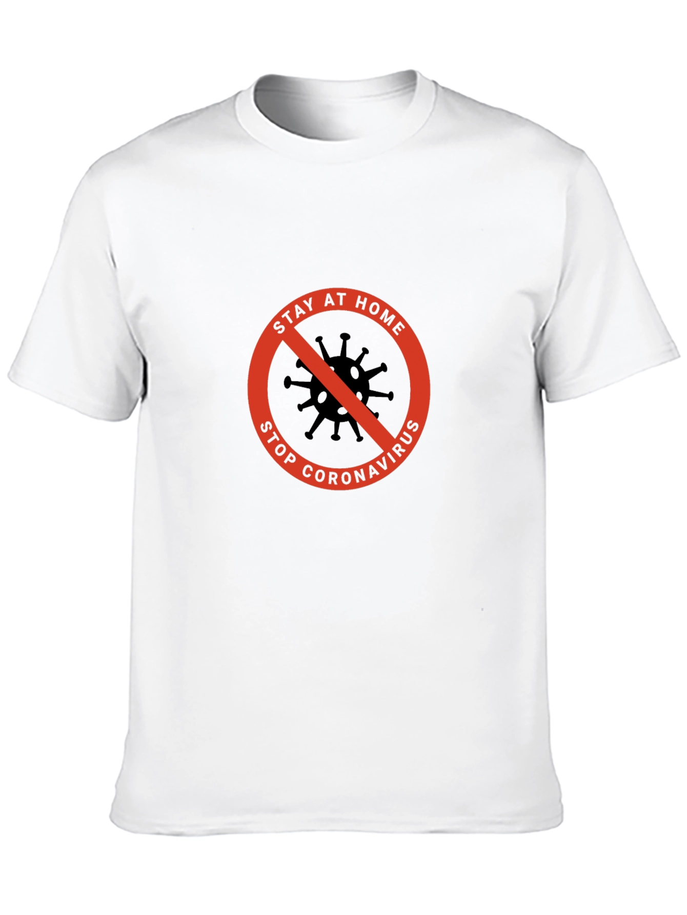 Stay Home Stop Coronavirus Graphic Tee