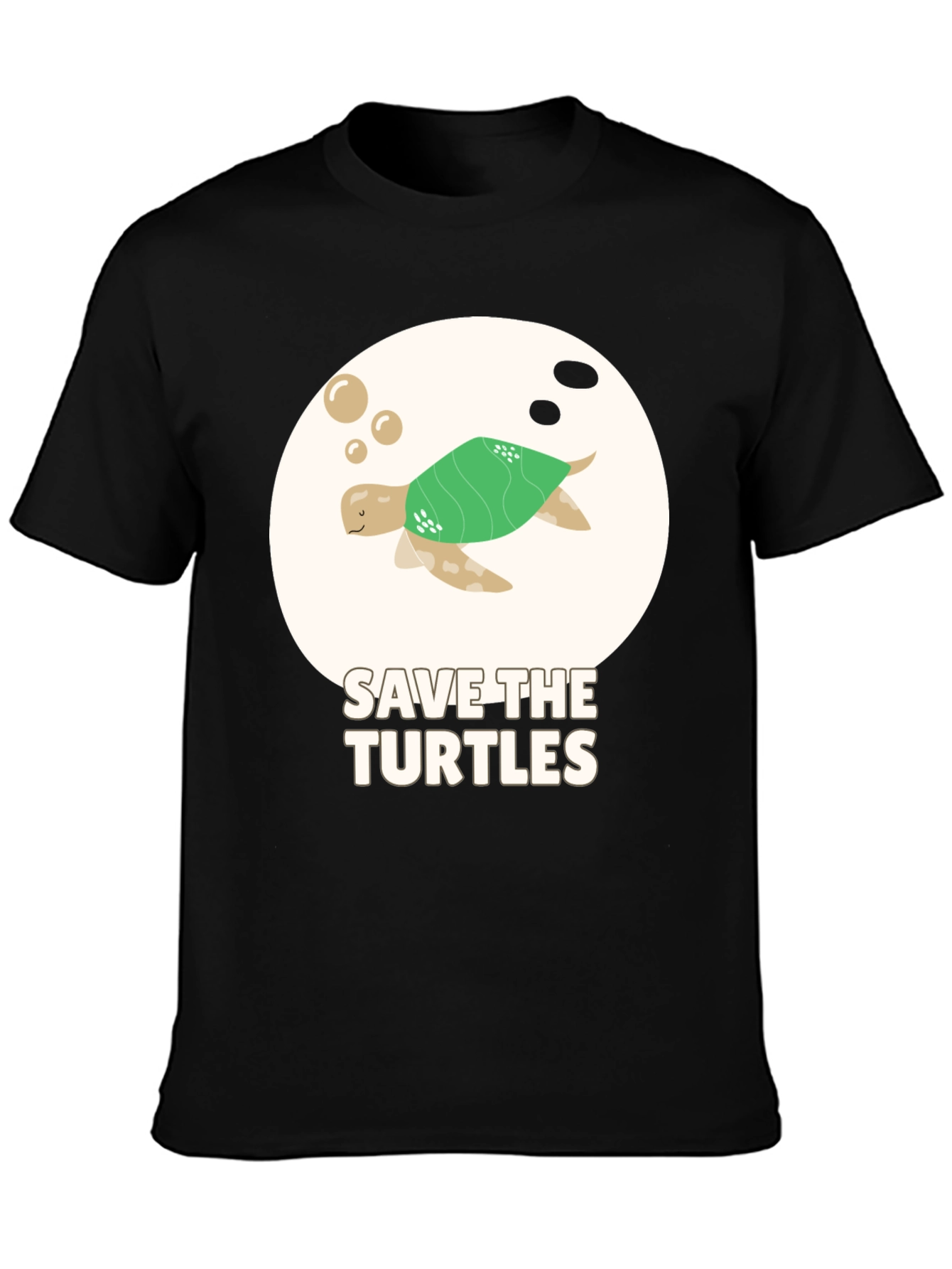 Save the Turtles Graphic T-Shirt