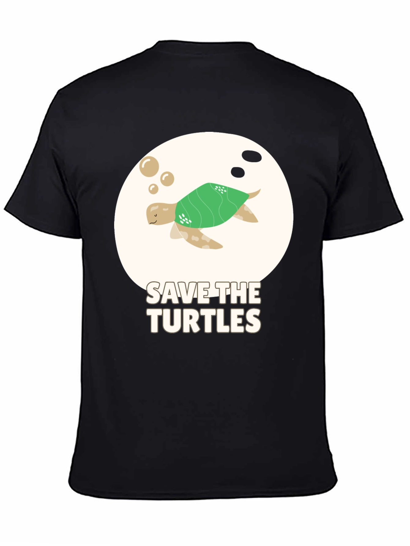Save the Turtles Graphic T-Shirt