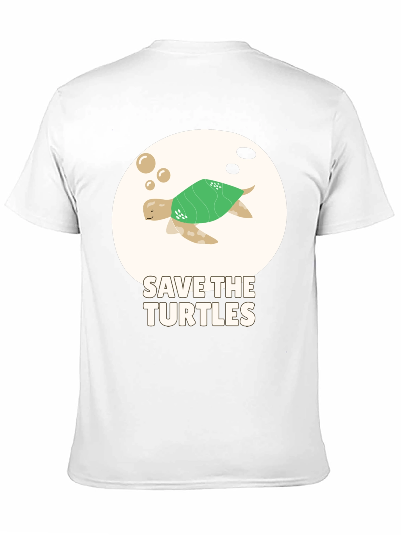 Save the Turtles Graphic T-Shirt