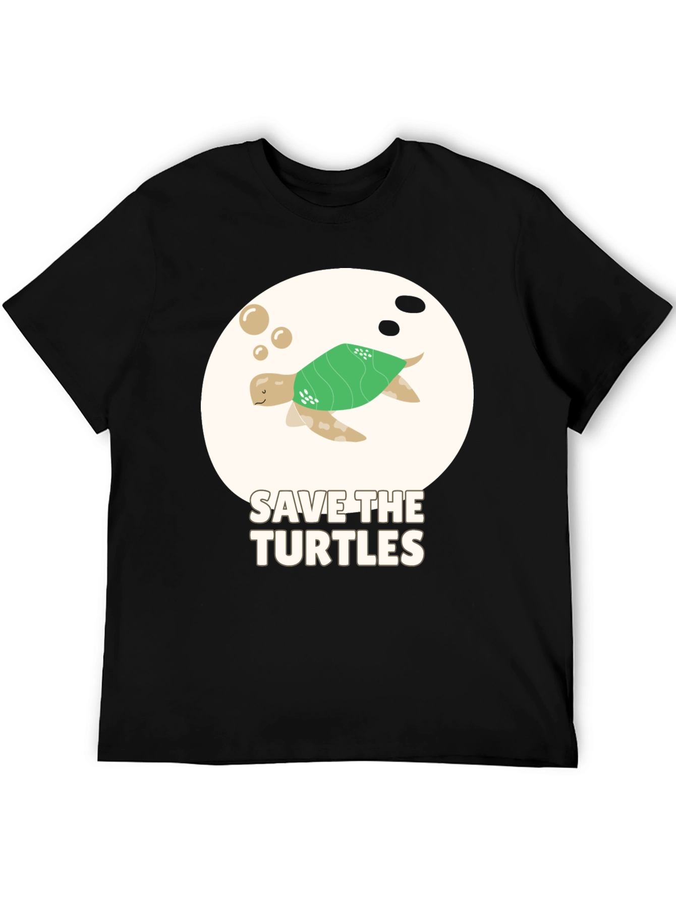 Save the Turtles Graphic T-Shirt