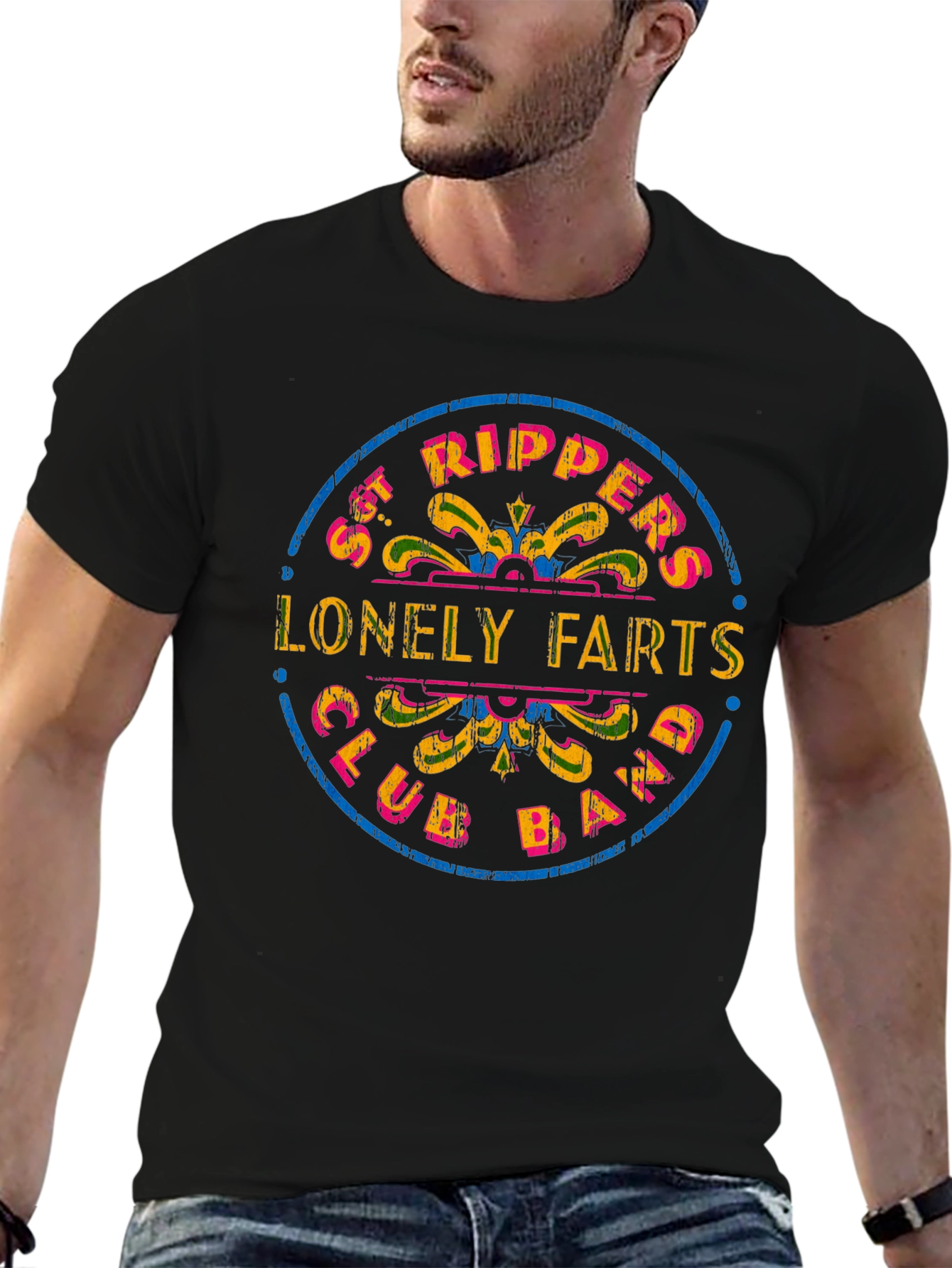 St. Rippers Lonely Farts Club Band Graphic Tee
