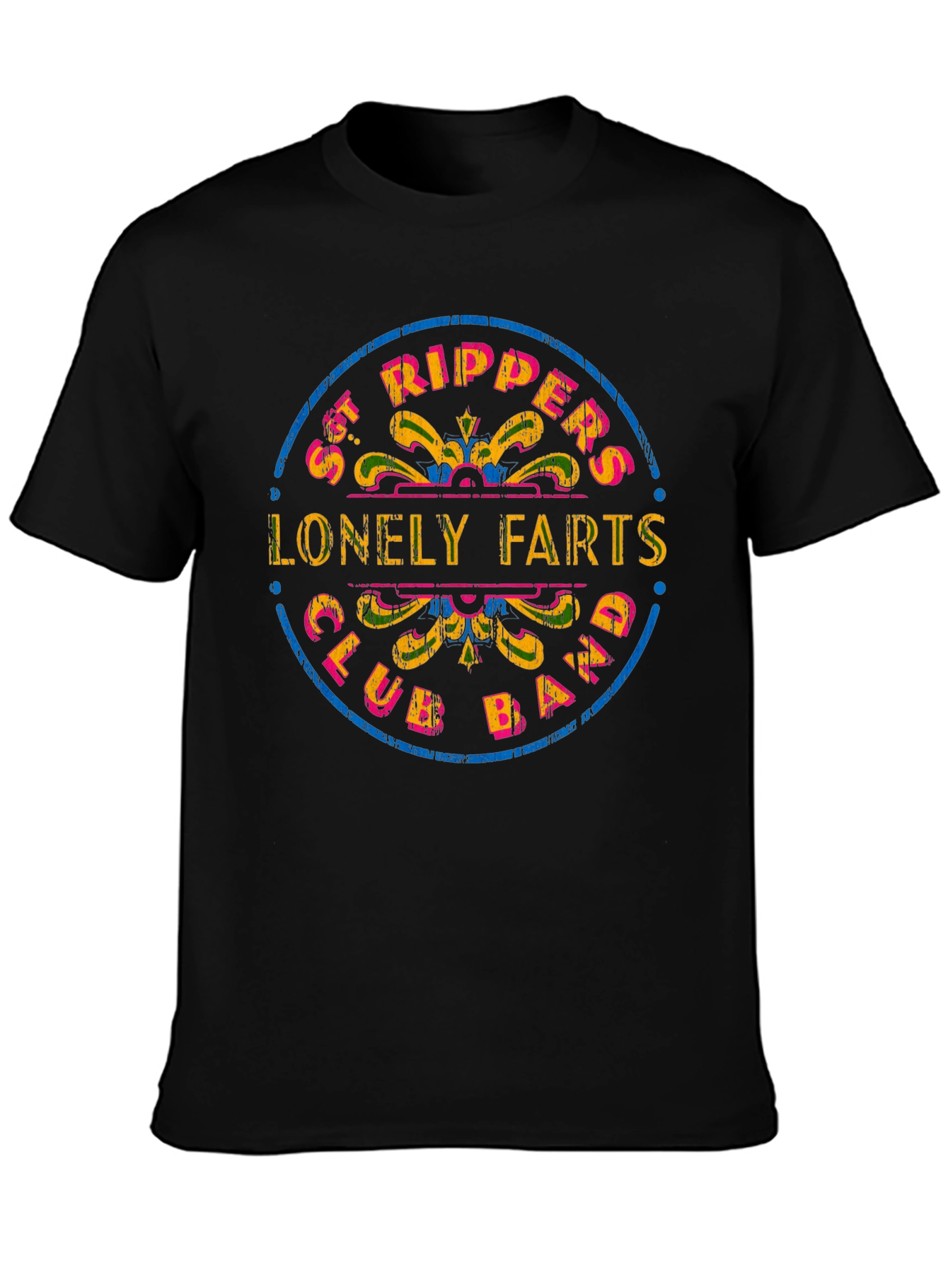 St. Rippers Lonely Farts Club Band Graphic Tee