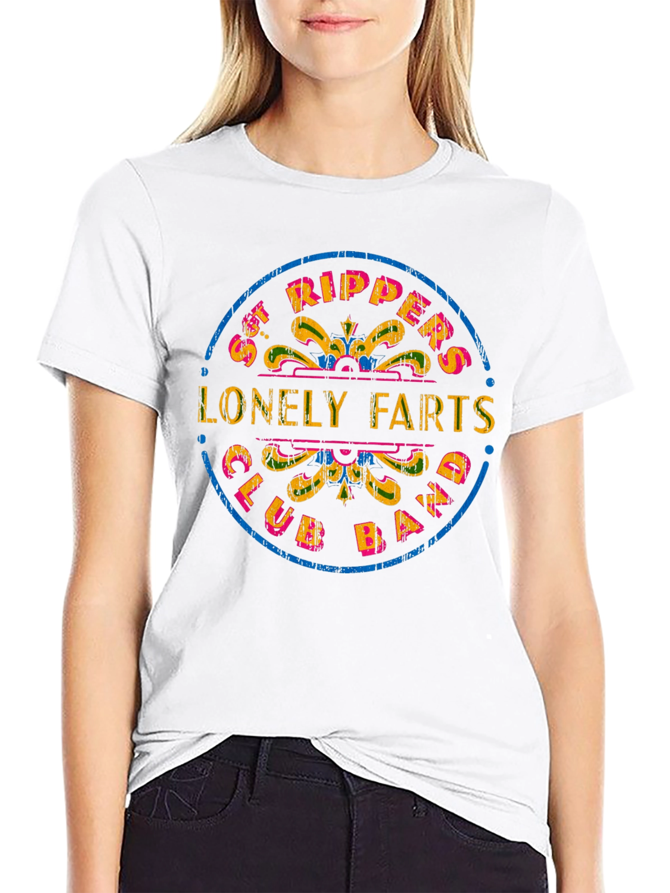 St. Rippers Lonely Farts Club Band Graphic Tee