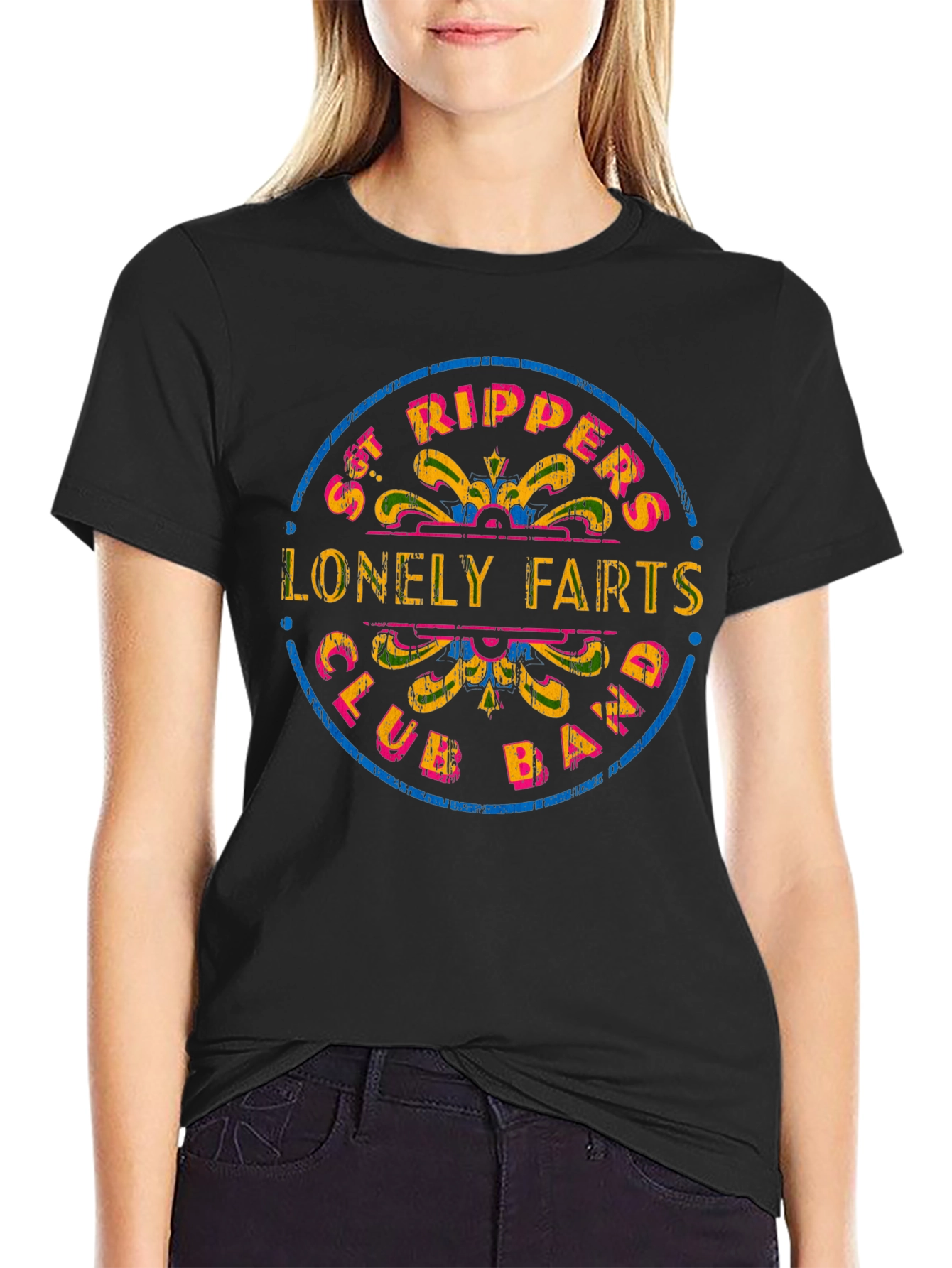 St. Rippers Lonely Farts Club Band Graphic Tee