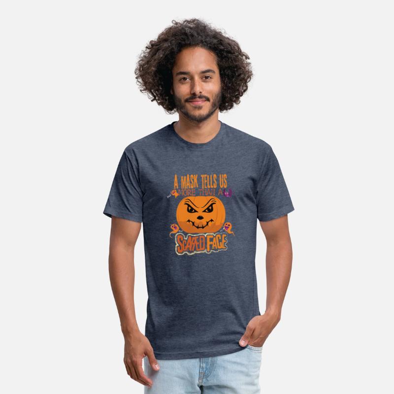 a mask tells us more than a scared face