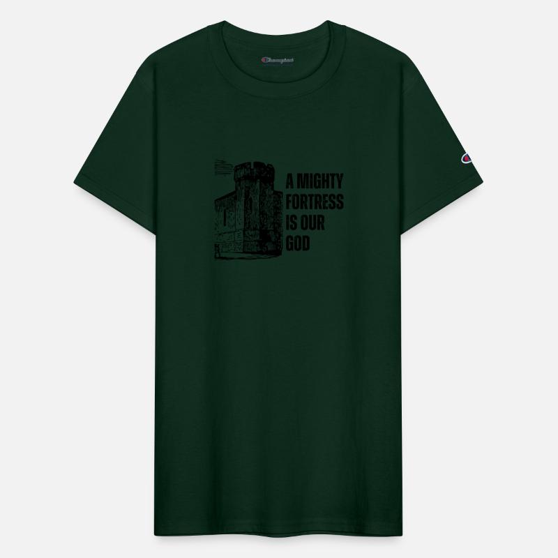 A Mighty Fortress is Our God - Black