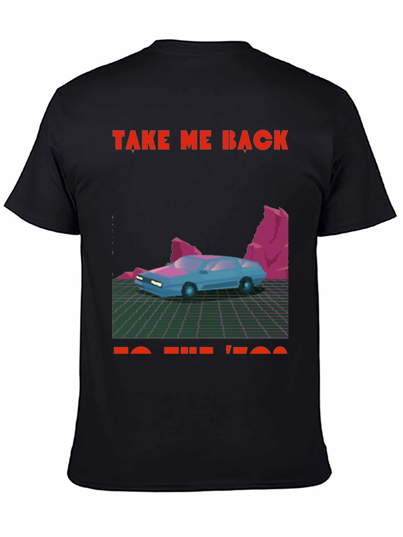 Retro 80s Car Graphic Tee