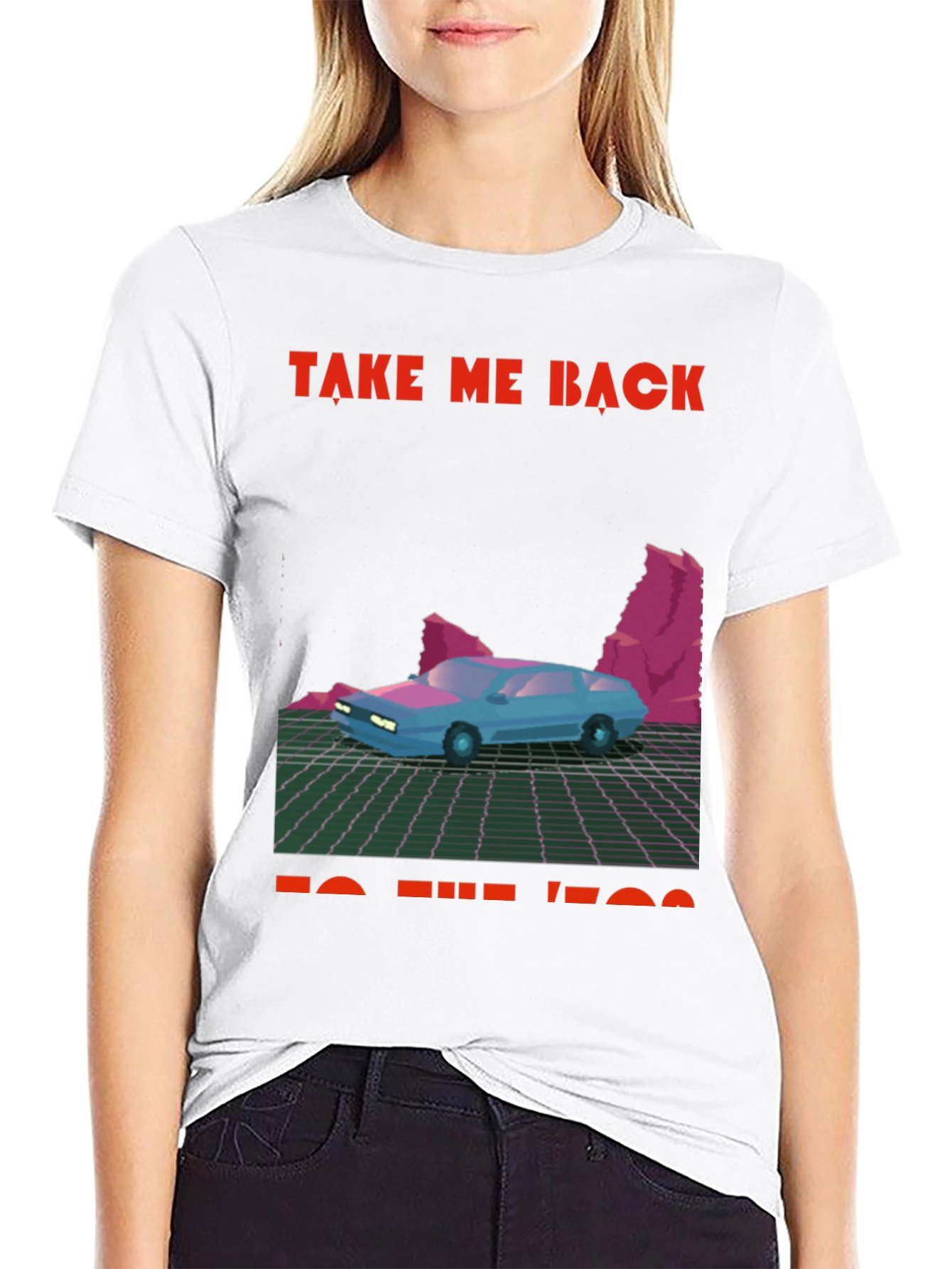 Retro 80s Car Graphic Tee