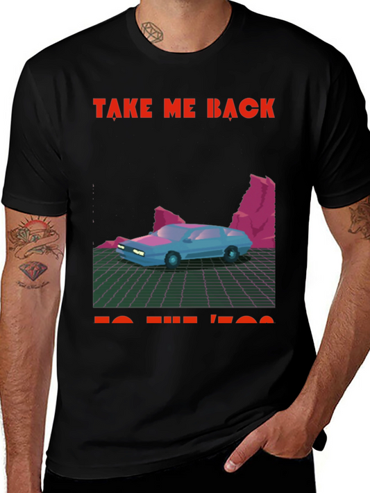 Retro 80s Car Graphic Tee