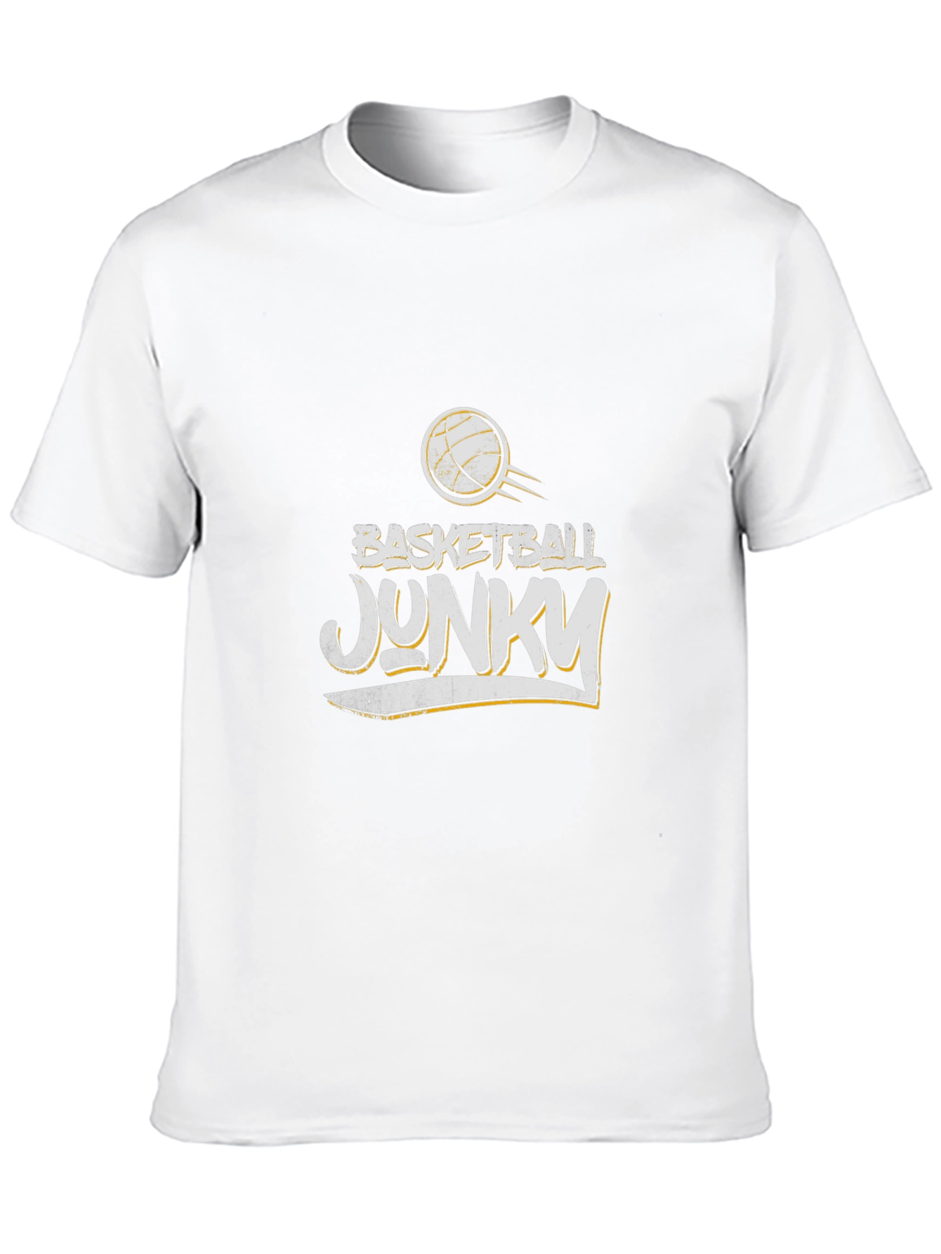 Basketball Junky T-Shirt - Black Graphic Tee