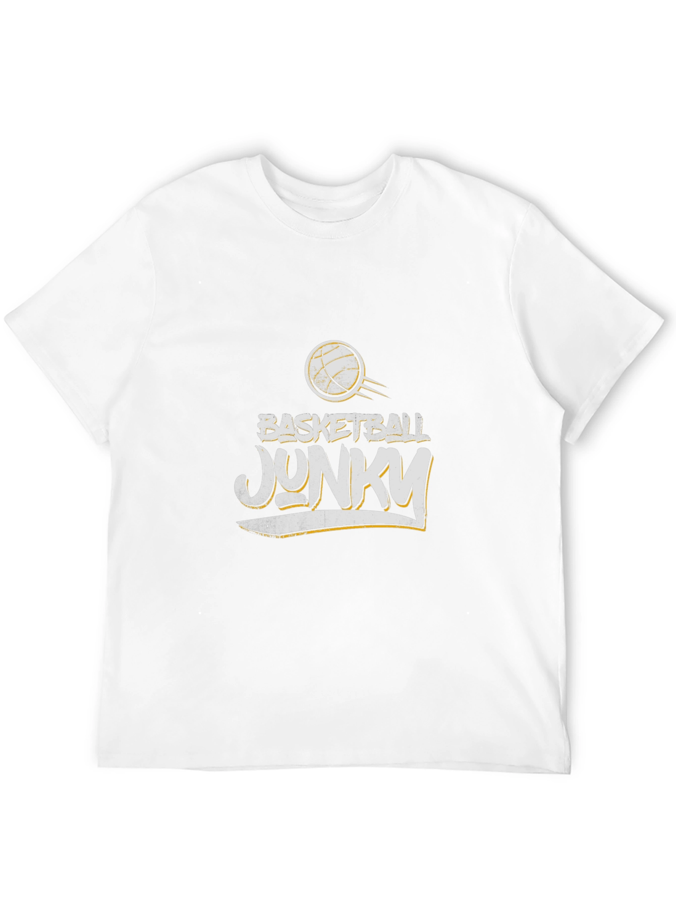 Basketball Junky T-Shirt - Black Graphic Tee