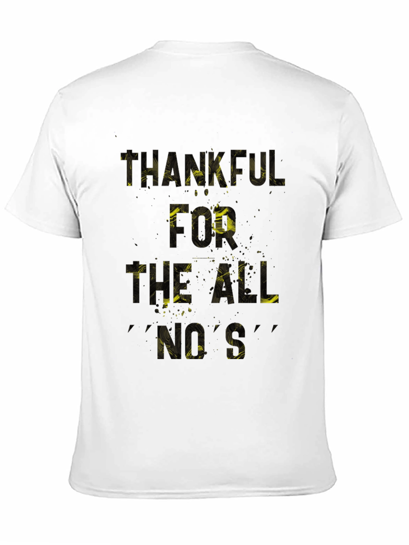 Thankful For The All Nos Black T-Shirt