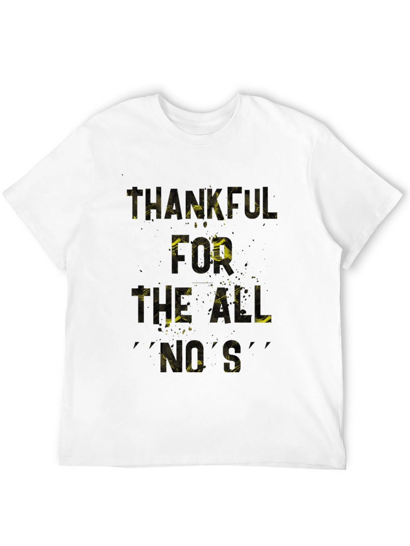 Thankful For The All Nos Black T-Shirt