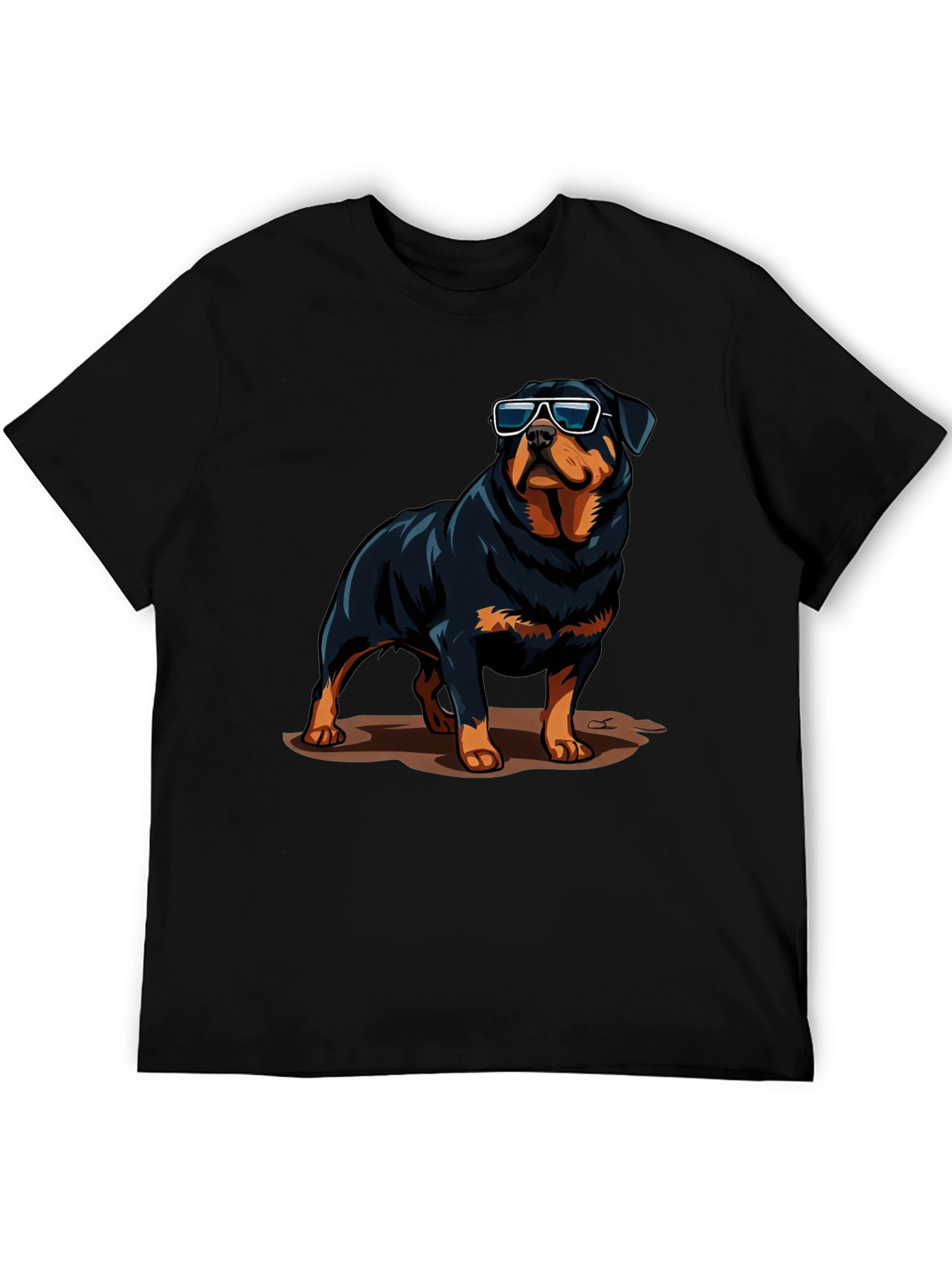Cool Rottweiler Graphic Tee - Stylish Dog Lover Shirt